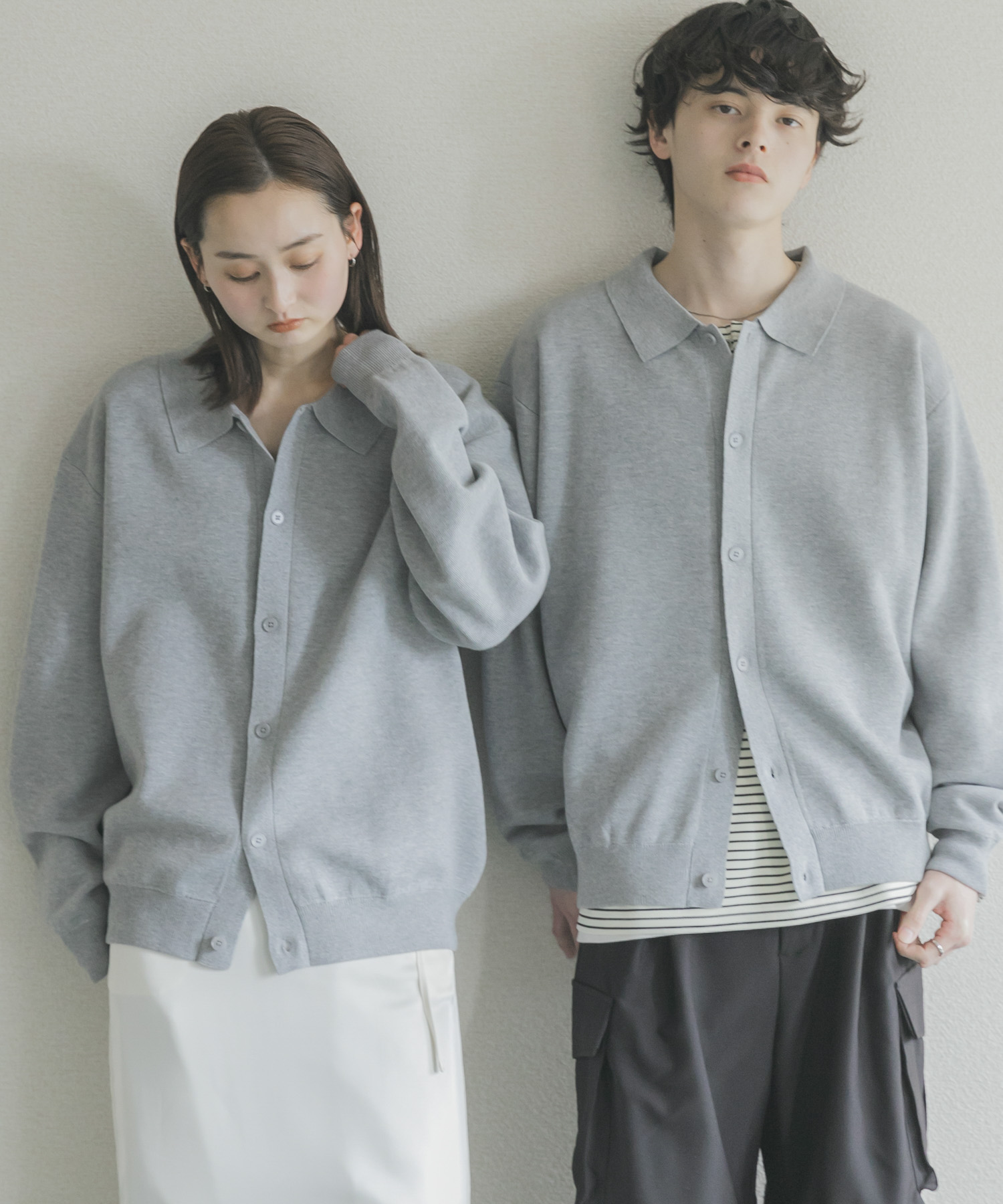 身長：173cm サイズ：L, 身長：169cm サイズ：M