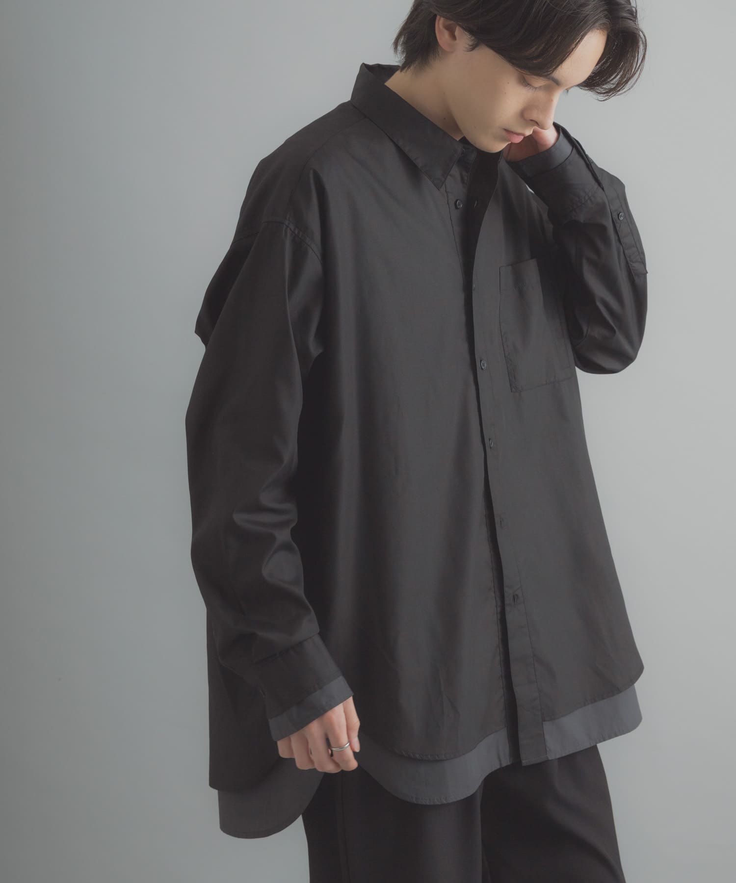 身長：173cm サイズ：L