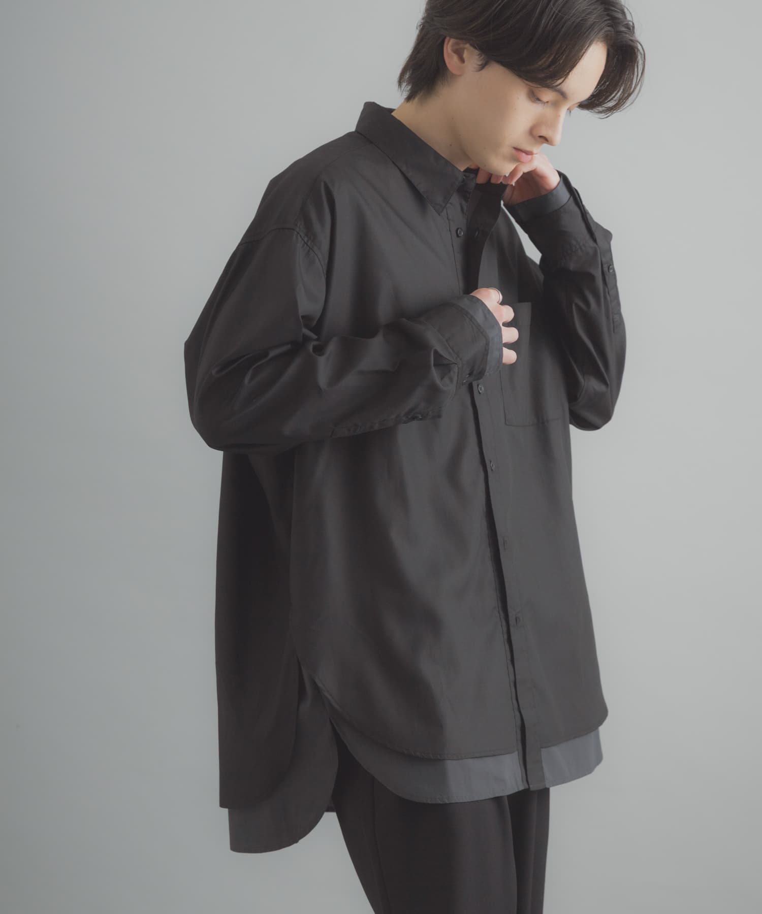 身長：173cm サイズ：L