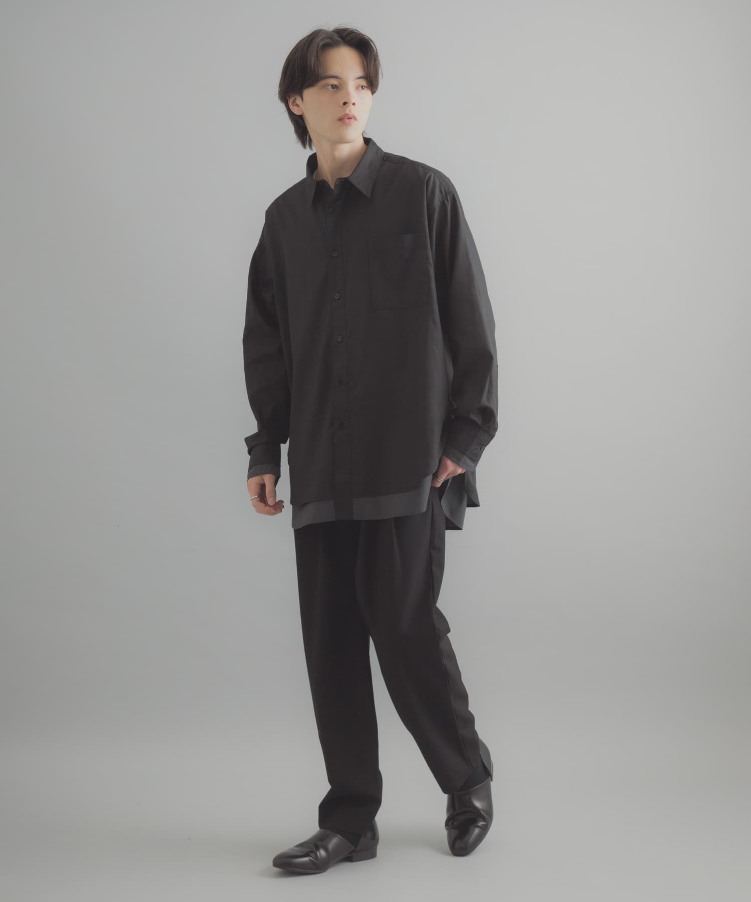 身長：173cm サイズ：L