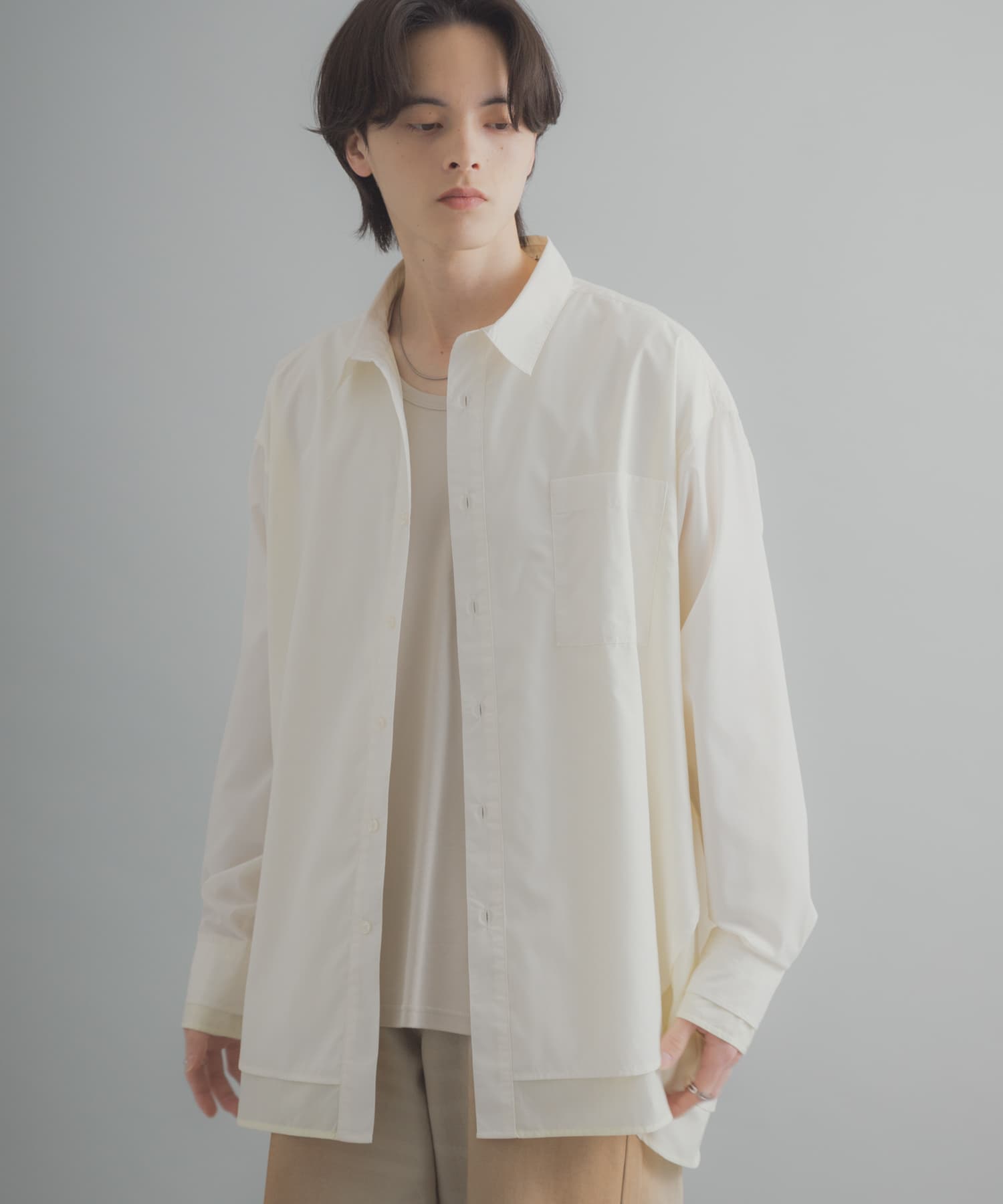 身長：173cm サイズ：L