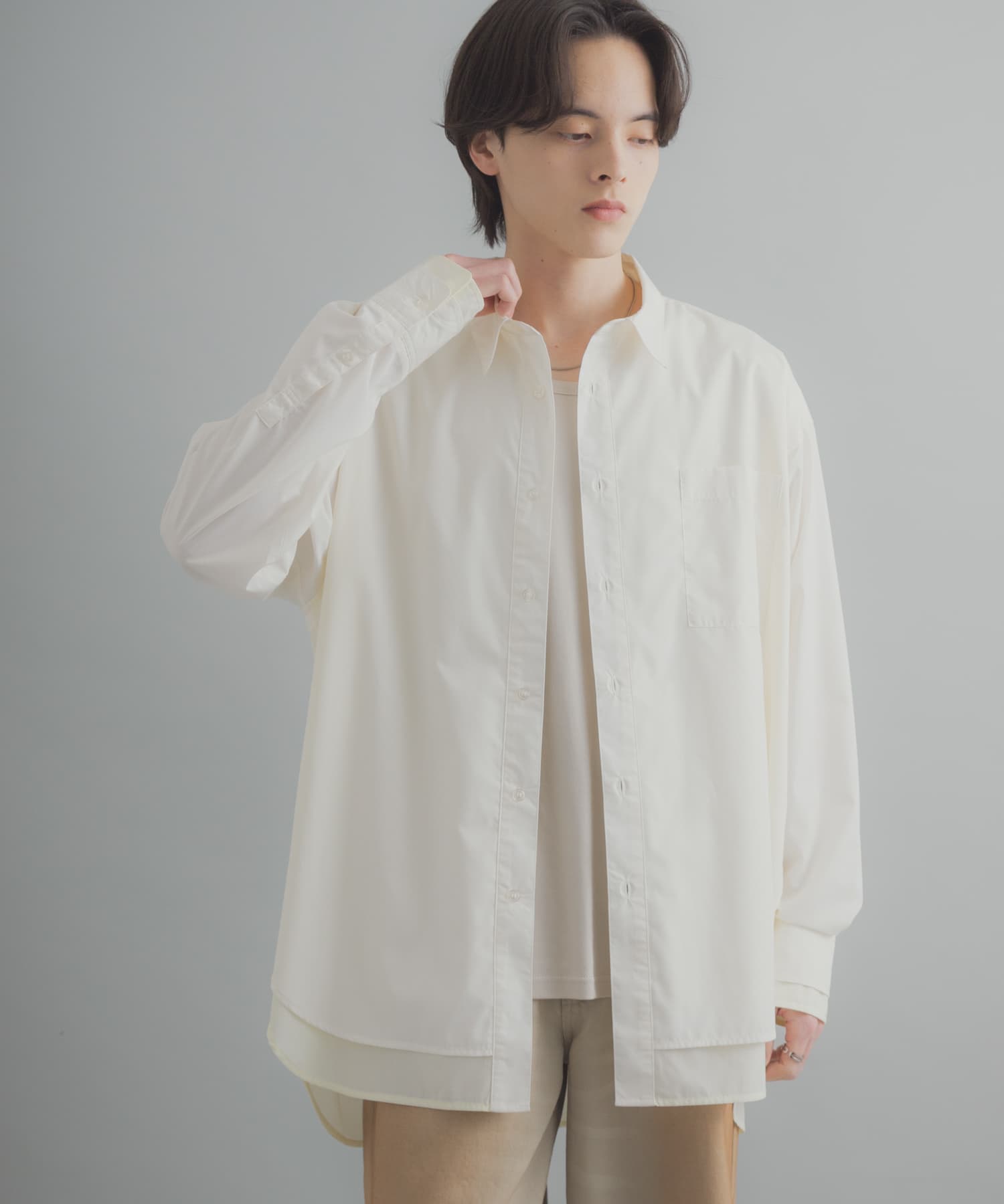 身長：173cm サイズ：L