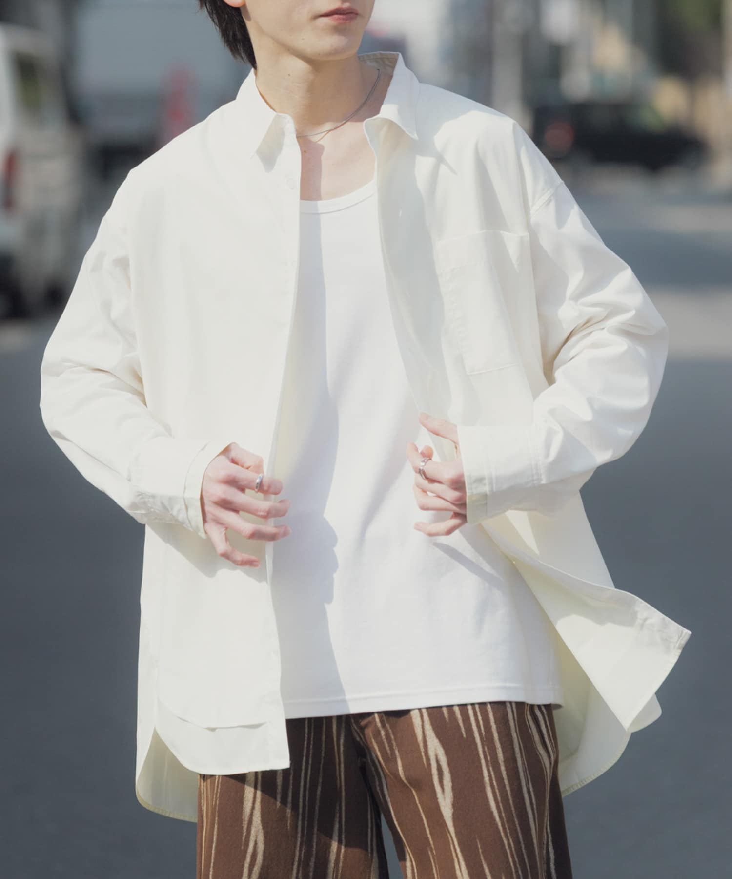 身長：173cm サイズ：L