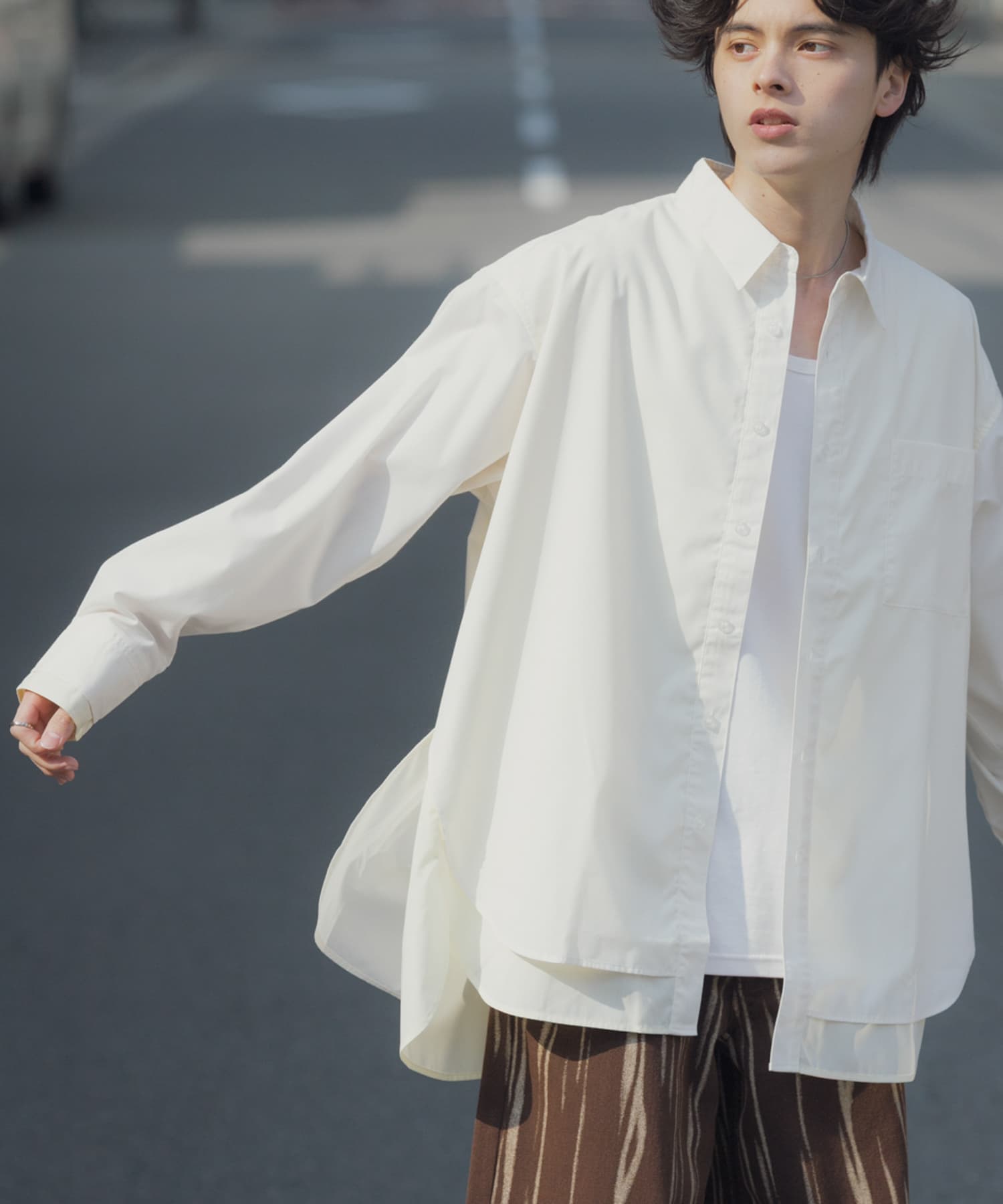 身長：173cm サイズ：L