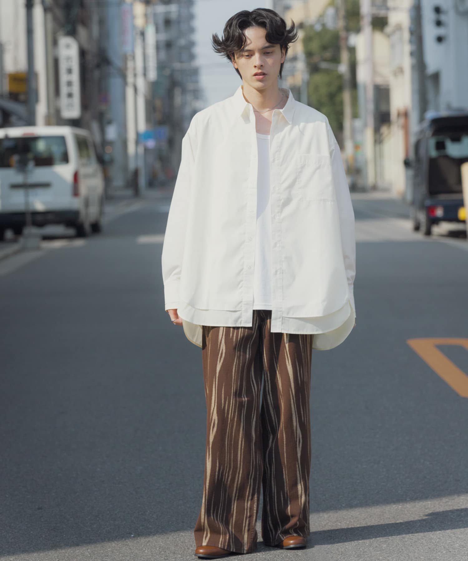 身長：173cm サイズ：L
