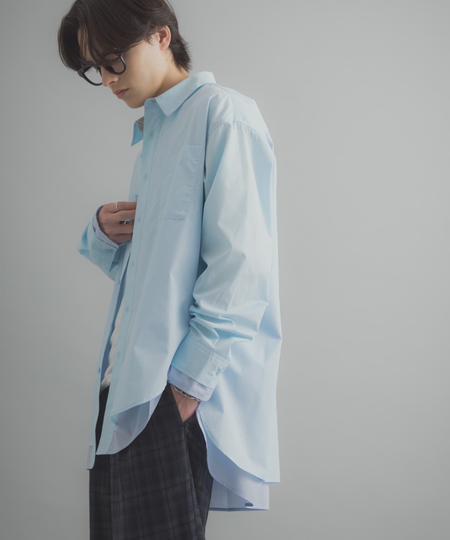 身長：173cm サイズ：L