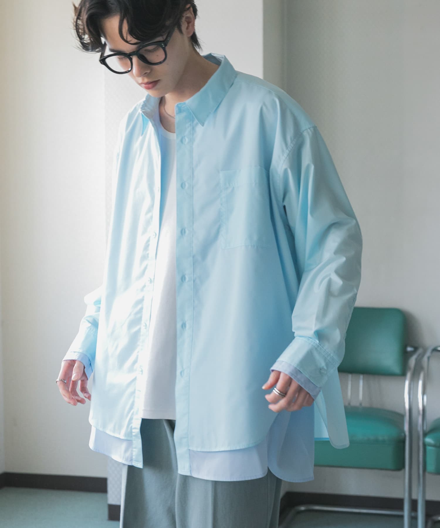 身長：173cm サイズ：L