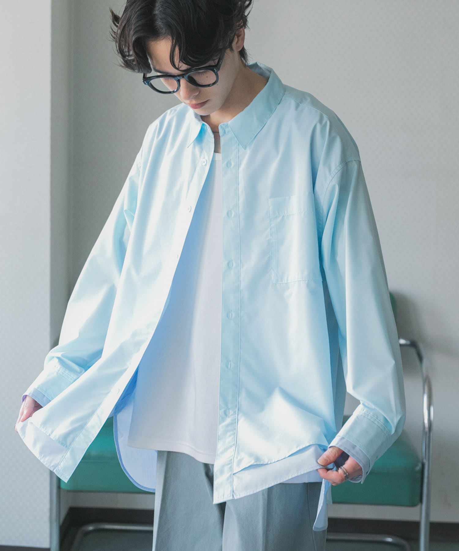 身長：173cm サイズ：L