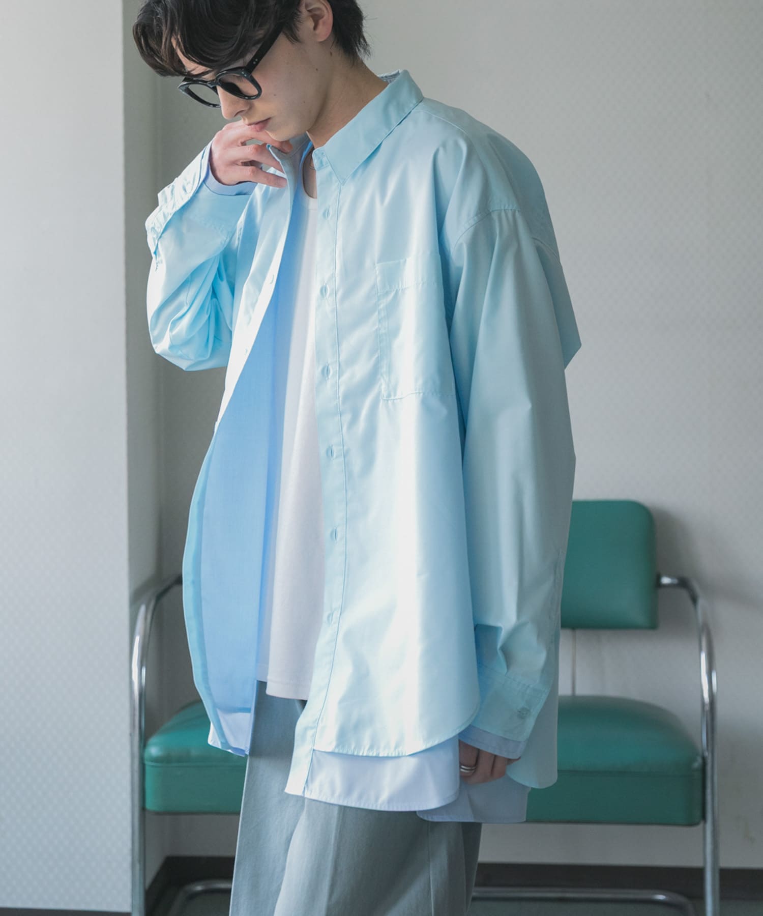 身長：173cm サイズ：L