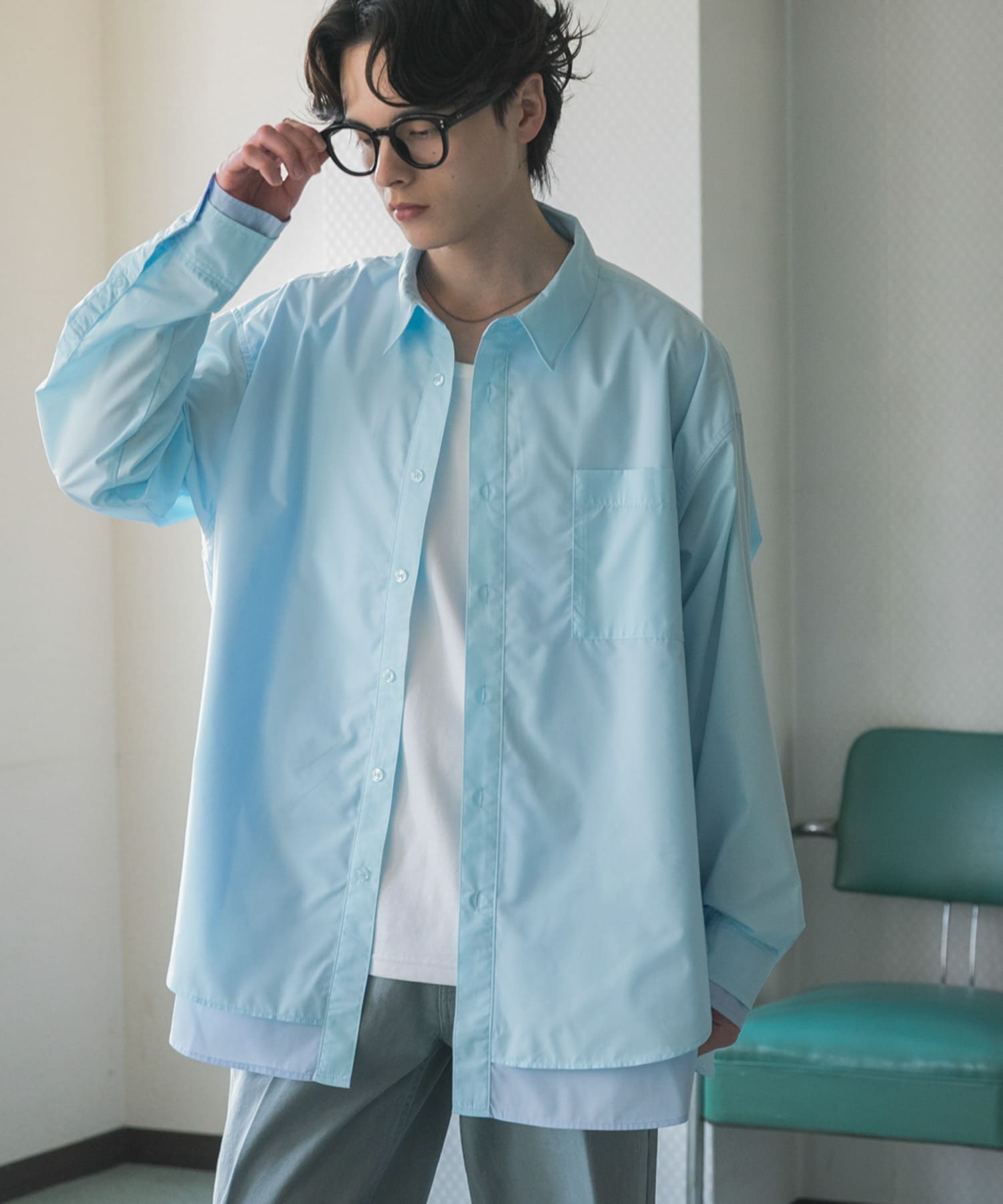身長：173cm サイズ：L