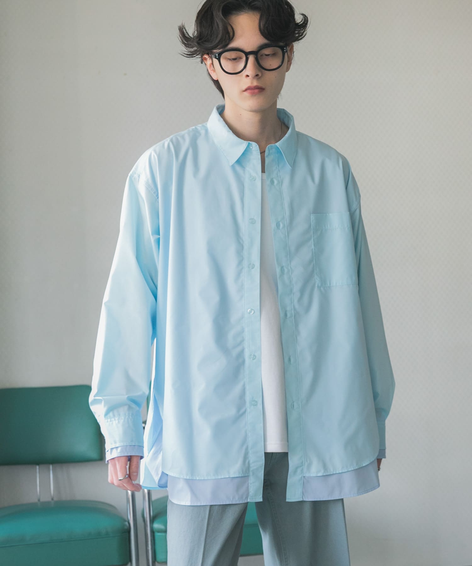 身長：173cm サイズ：L