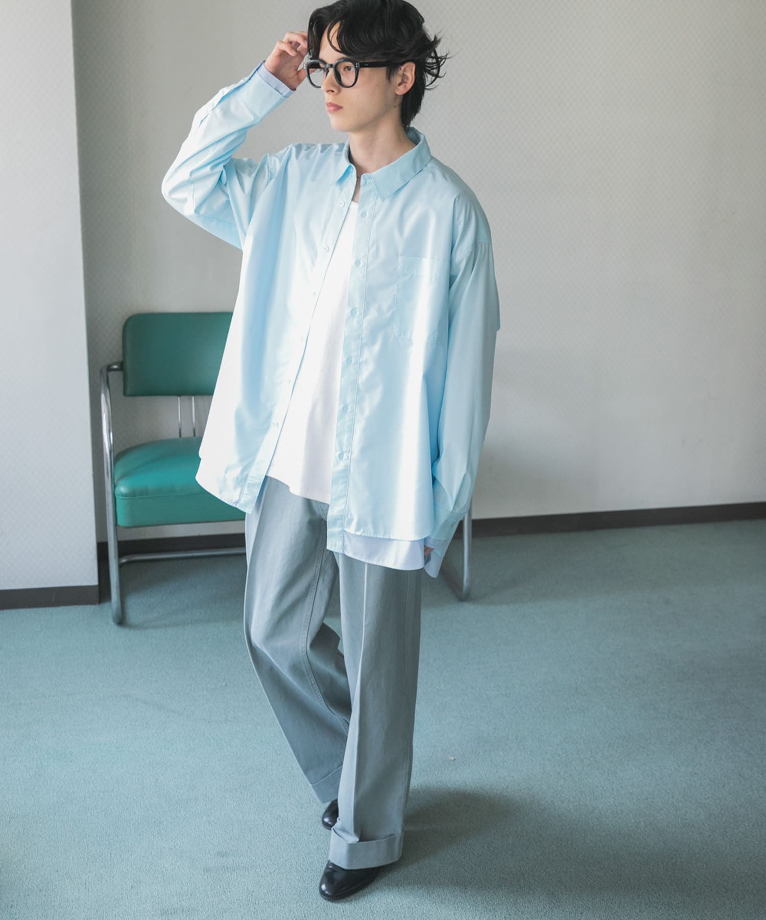 身長：173cm サイズ：L