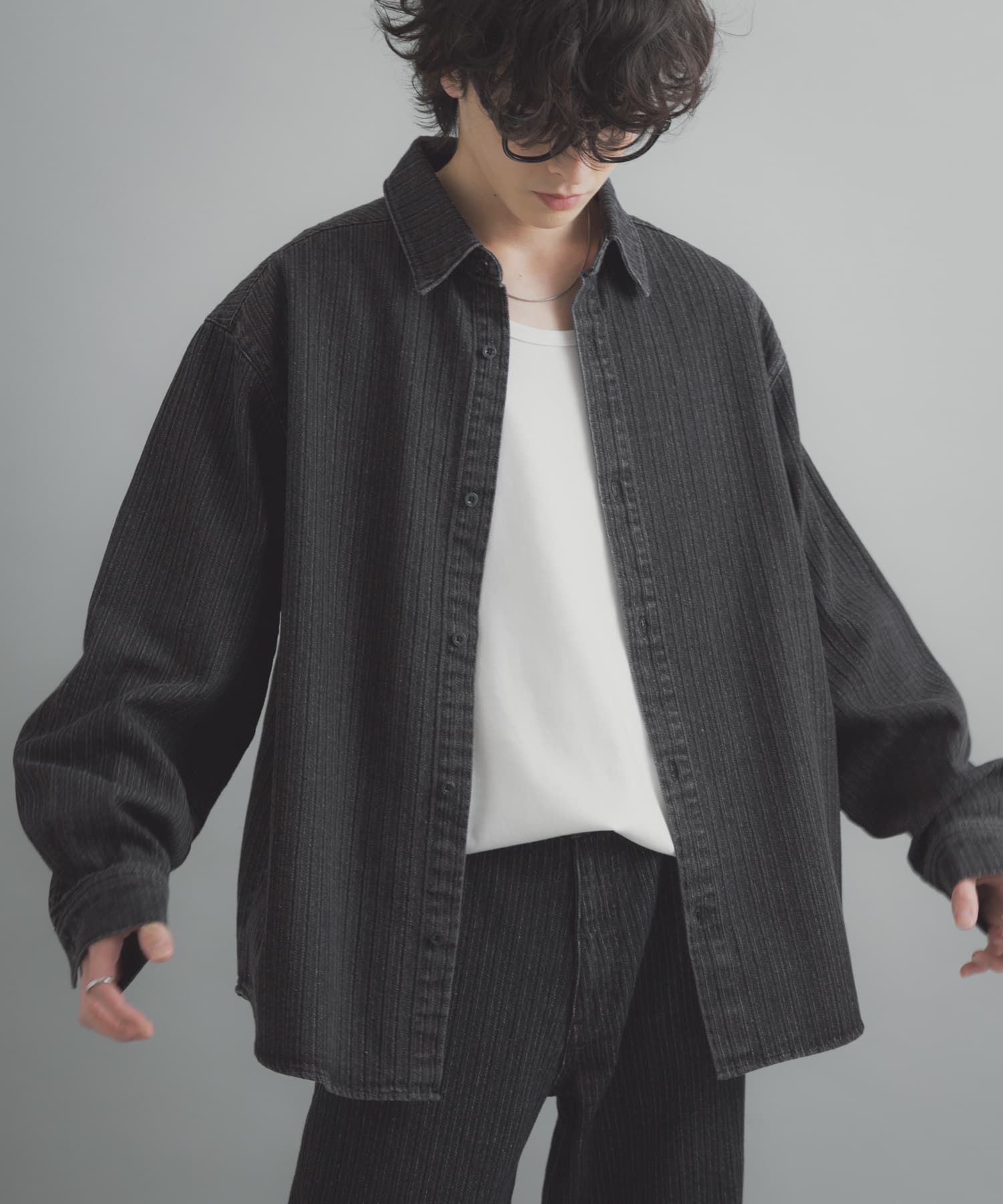 身長：173cm サイズ：L