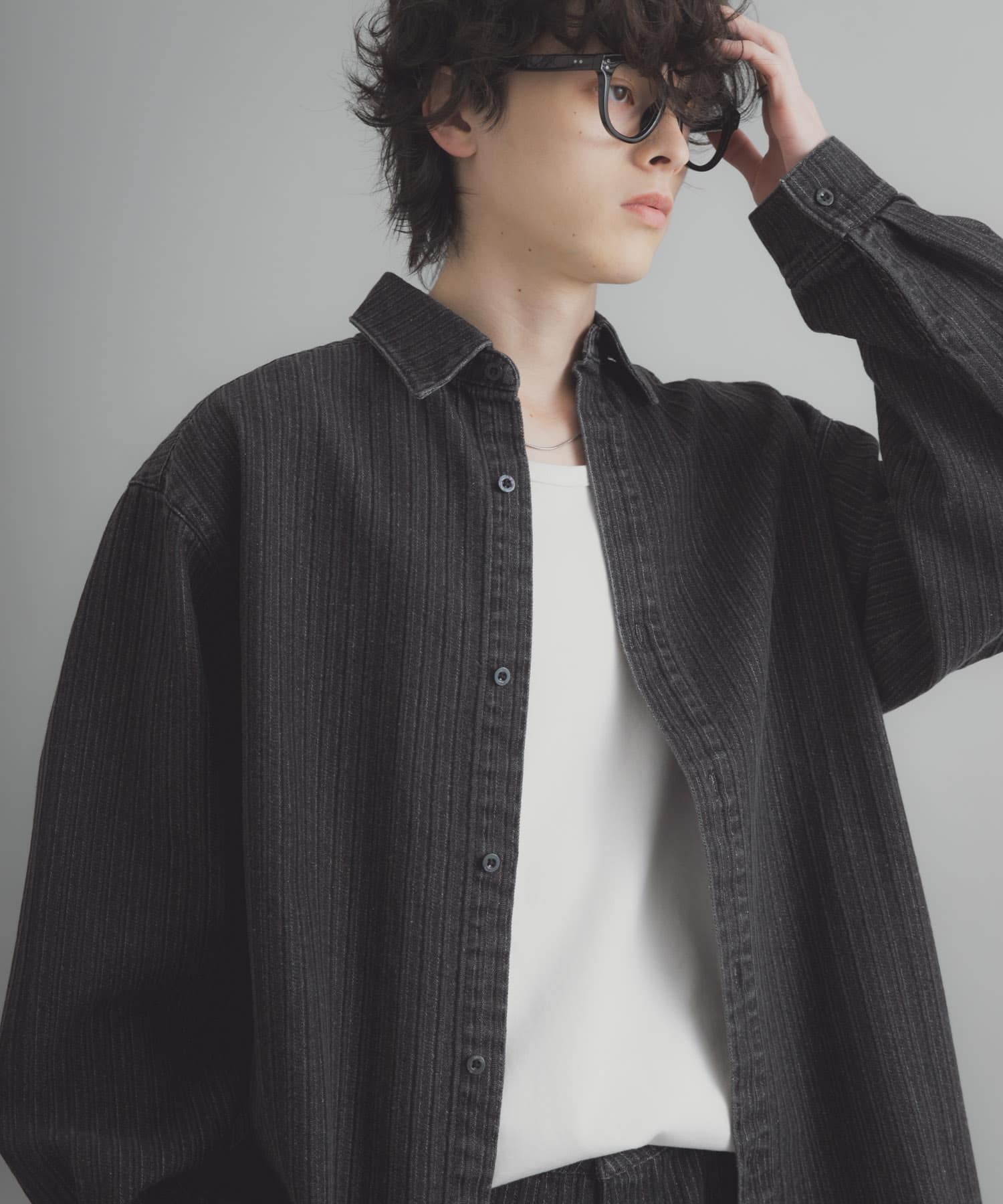 身長：173cm サイズ：L