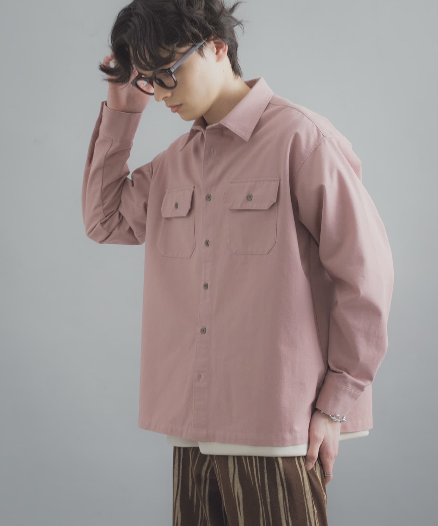 身長：173cm サイズ：L