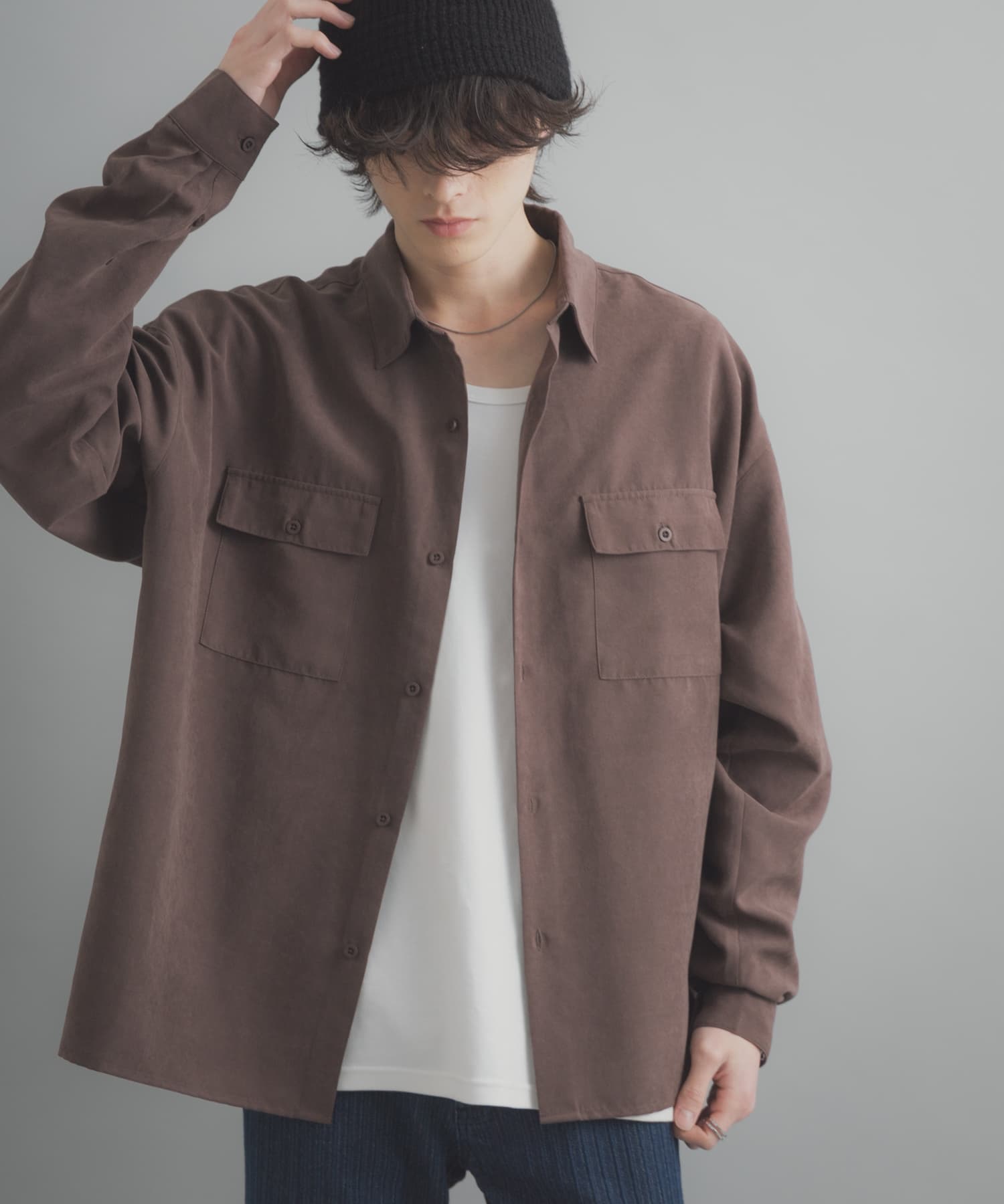 身長：173cm サイズ：L