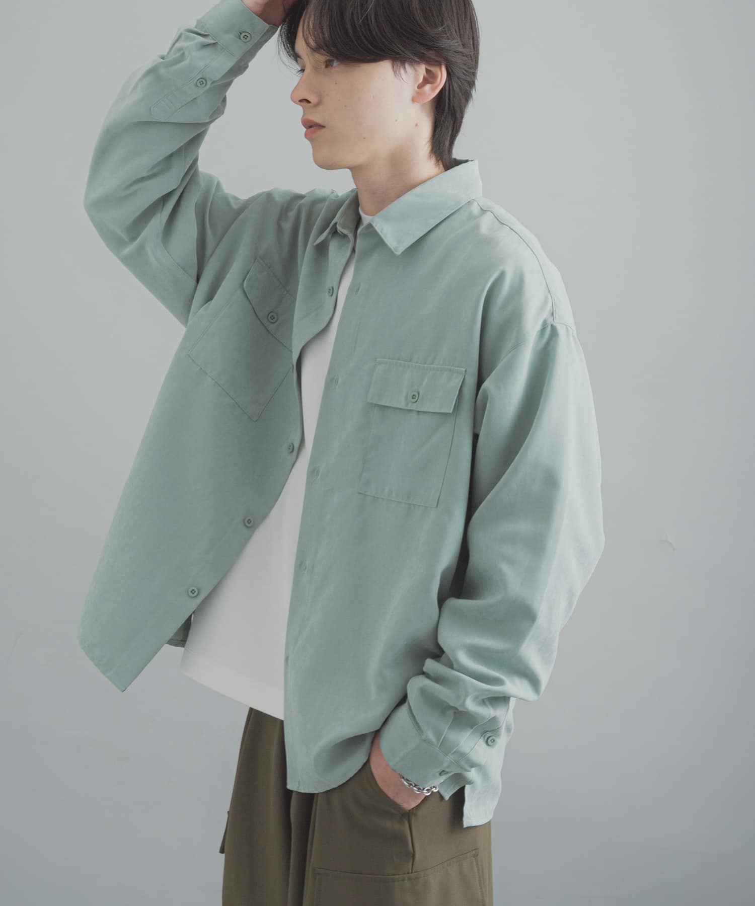 身長：173cm サイズ：L