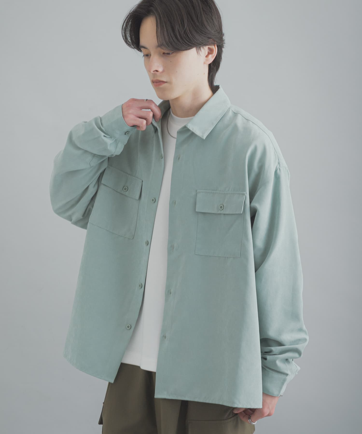 身長：173cm サイズ：L