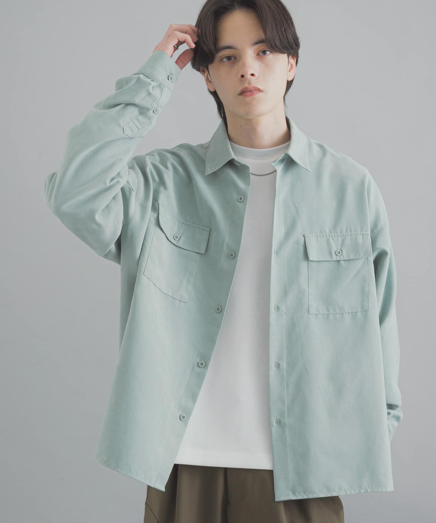 身長：173cm サイズ：L