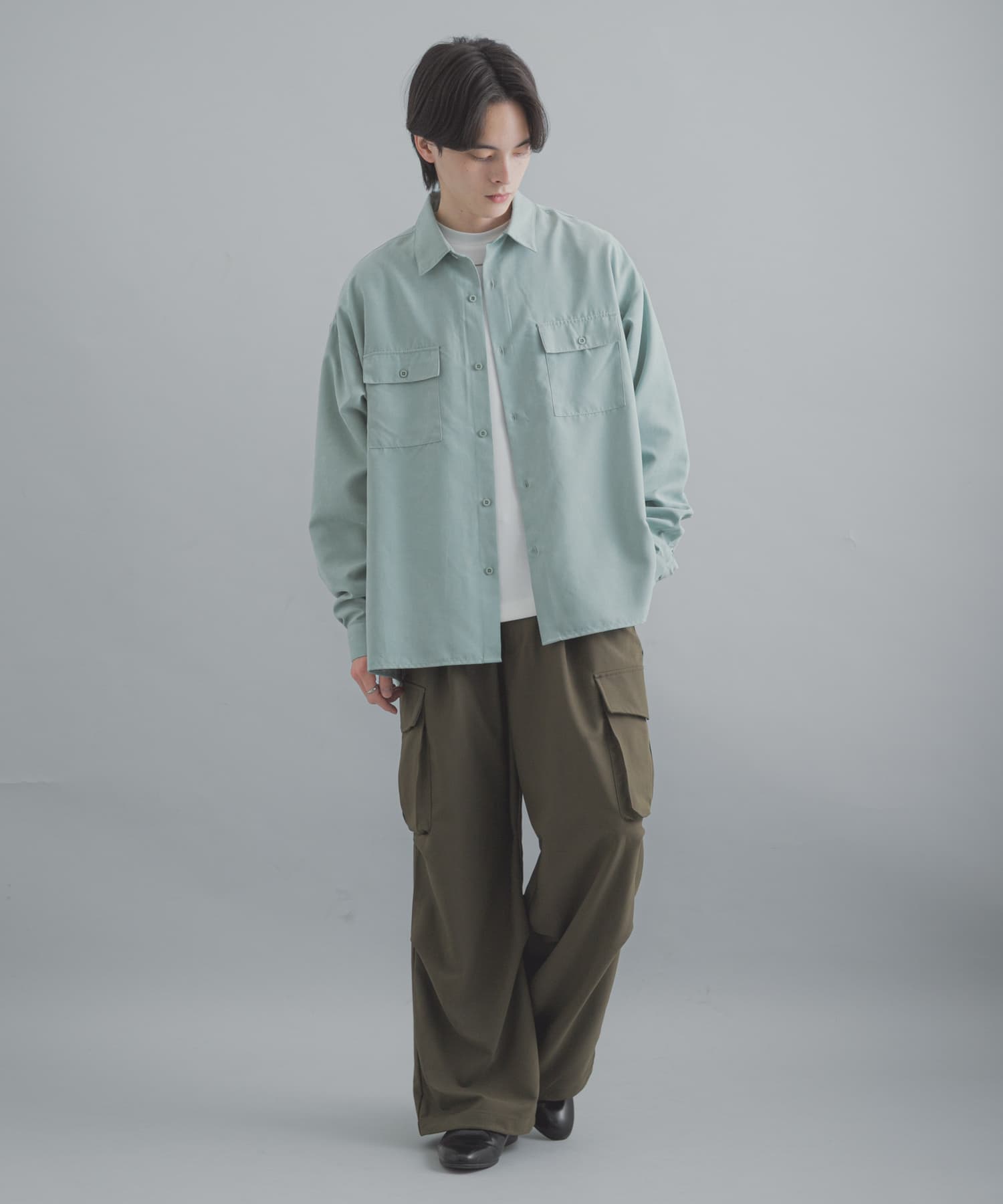 身長：173cm サイズ：L