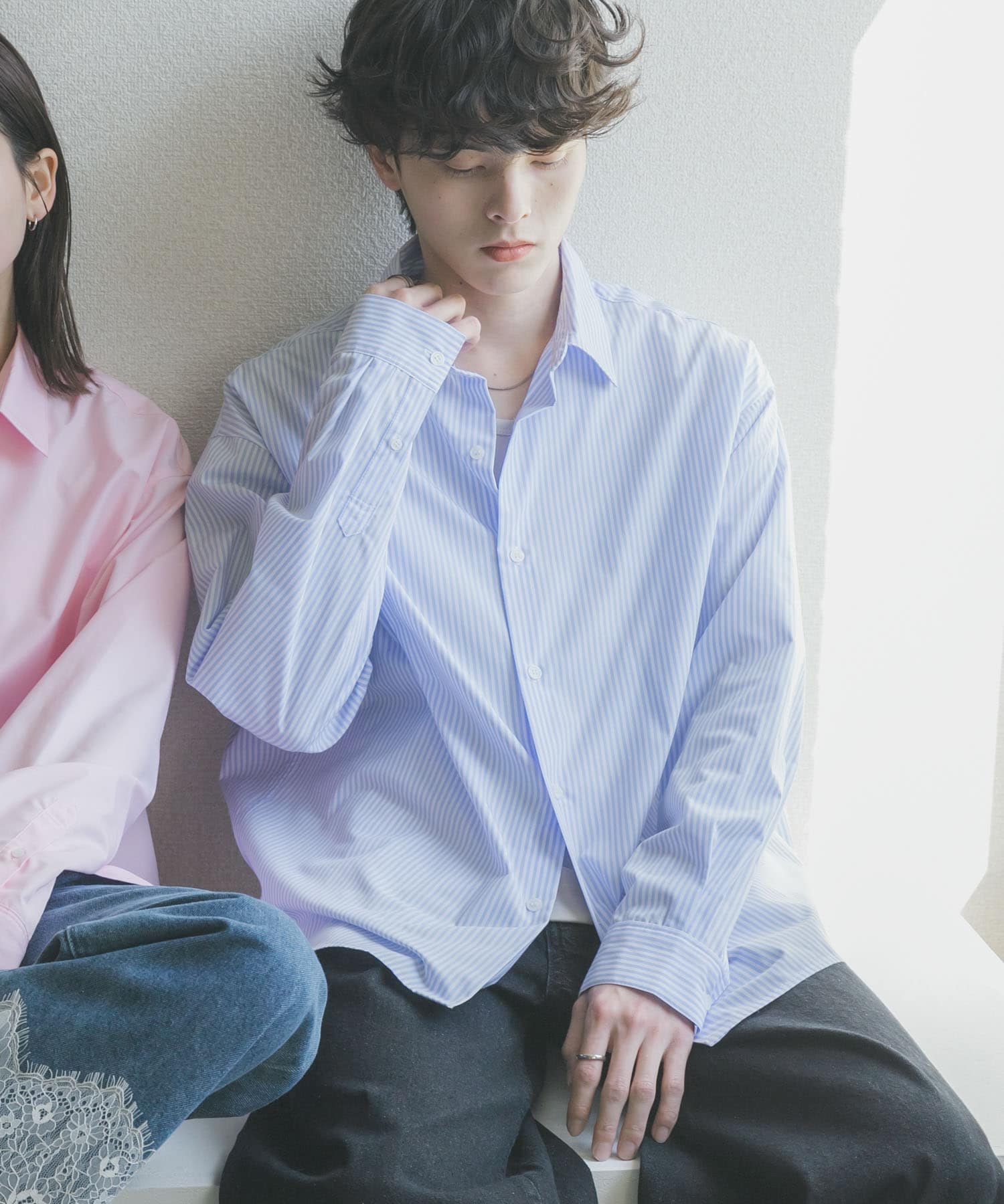 身長：173cm サイズ：L, 身長：169cm サイズ：M