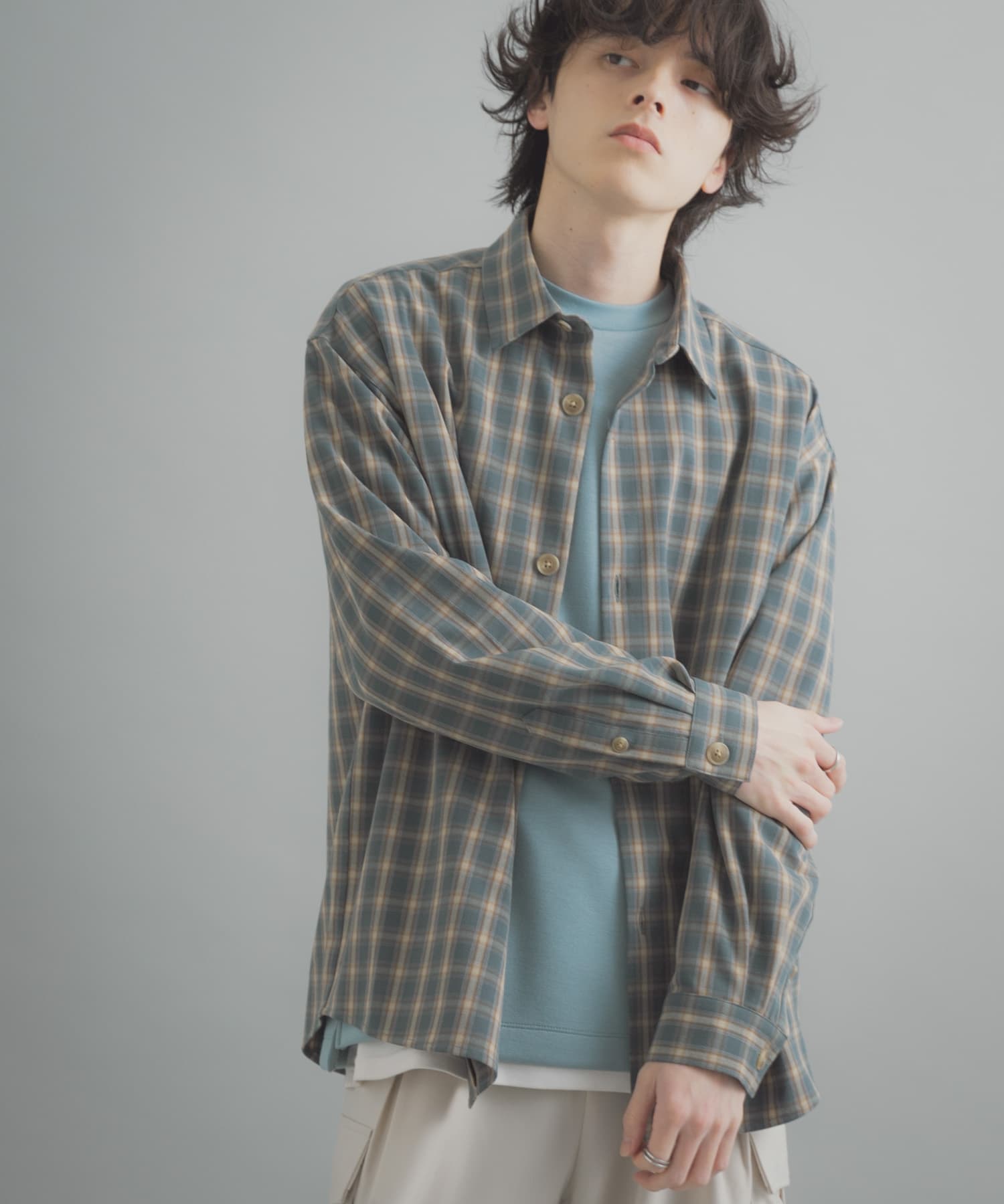 身長：173cm サイズ：L