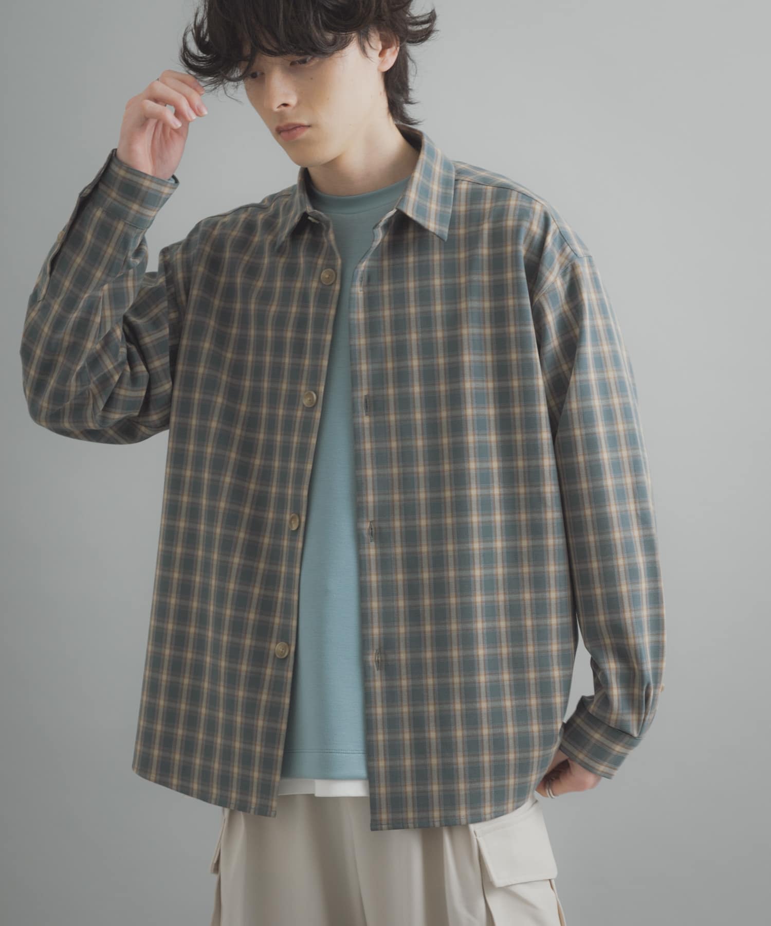 身長：173cm サイズ：L