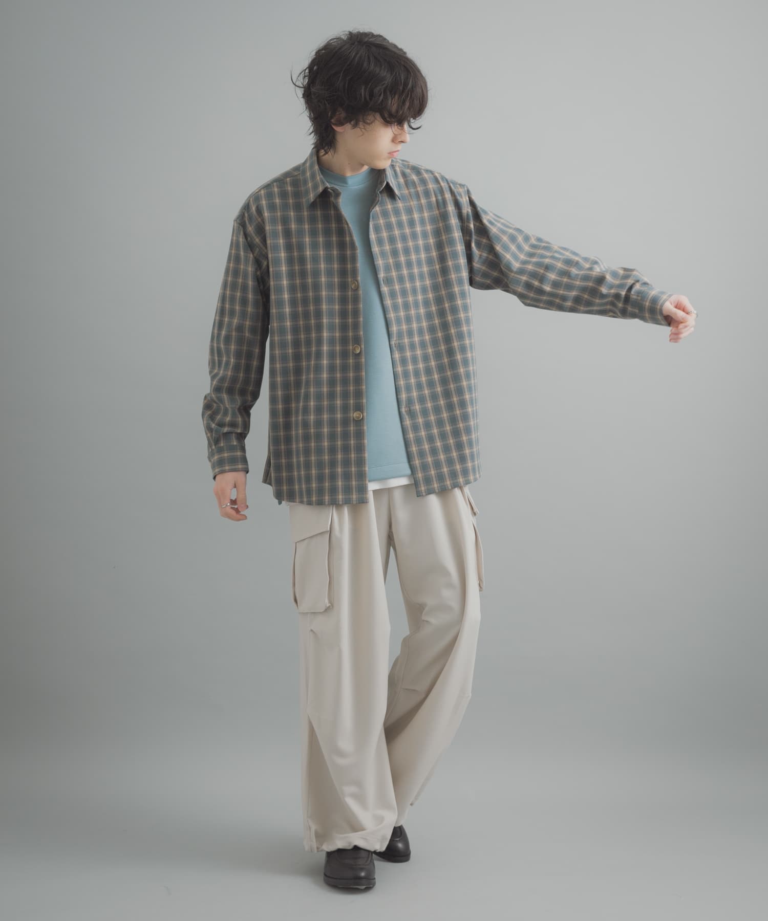 身長：173cm サイズ：L