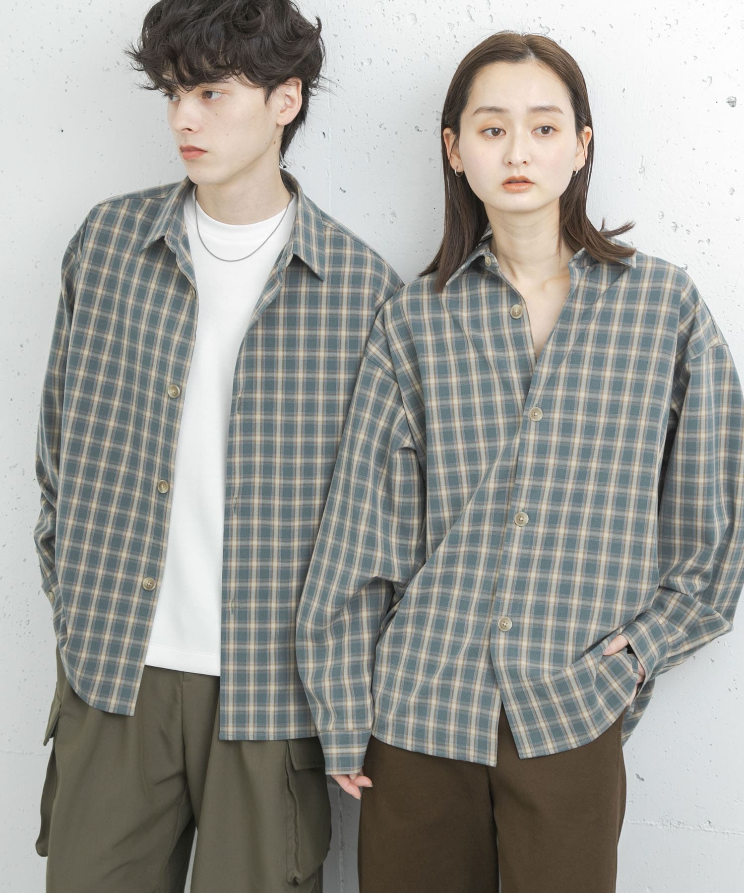 身長：173cm サイズ：L, 身長：169cm サイズ：M