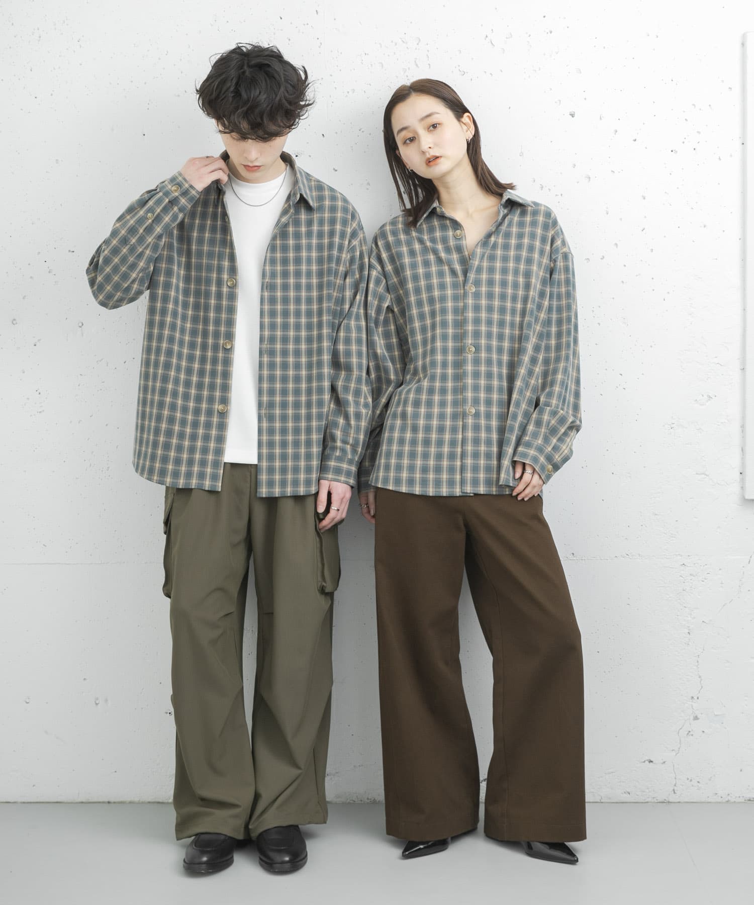 身長：173cm サイズ：L, 身長：169cm サイズ：M