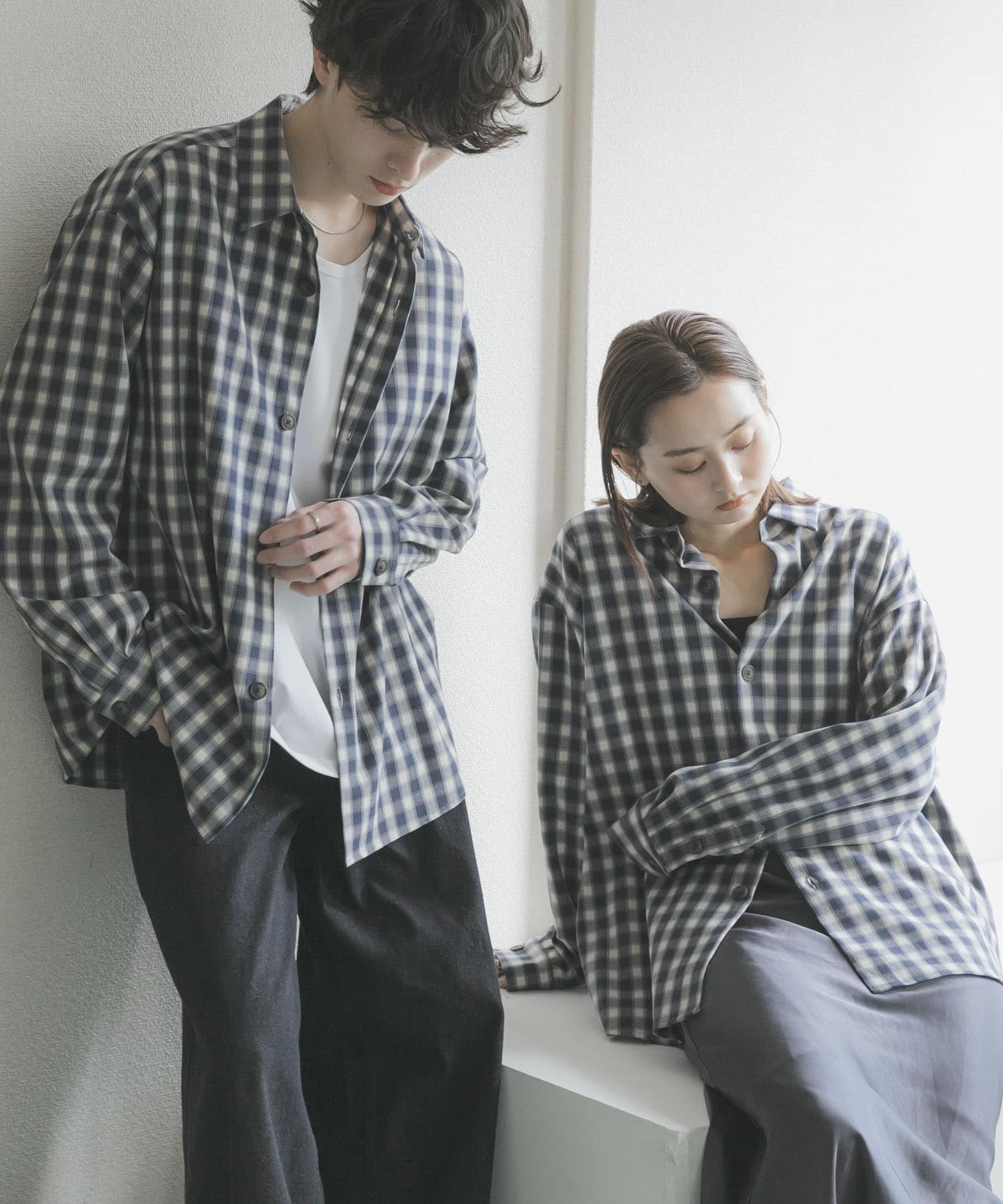 身長：173cm サイズ：L, 身長：169cm サイズ：M