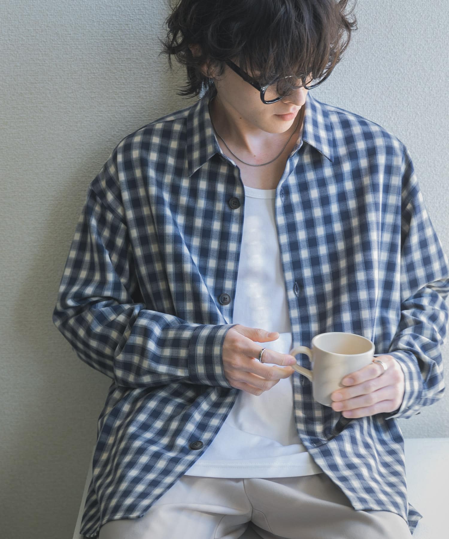 身長：173cm サイズ：L