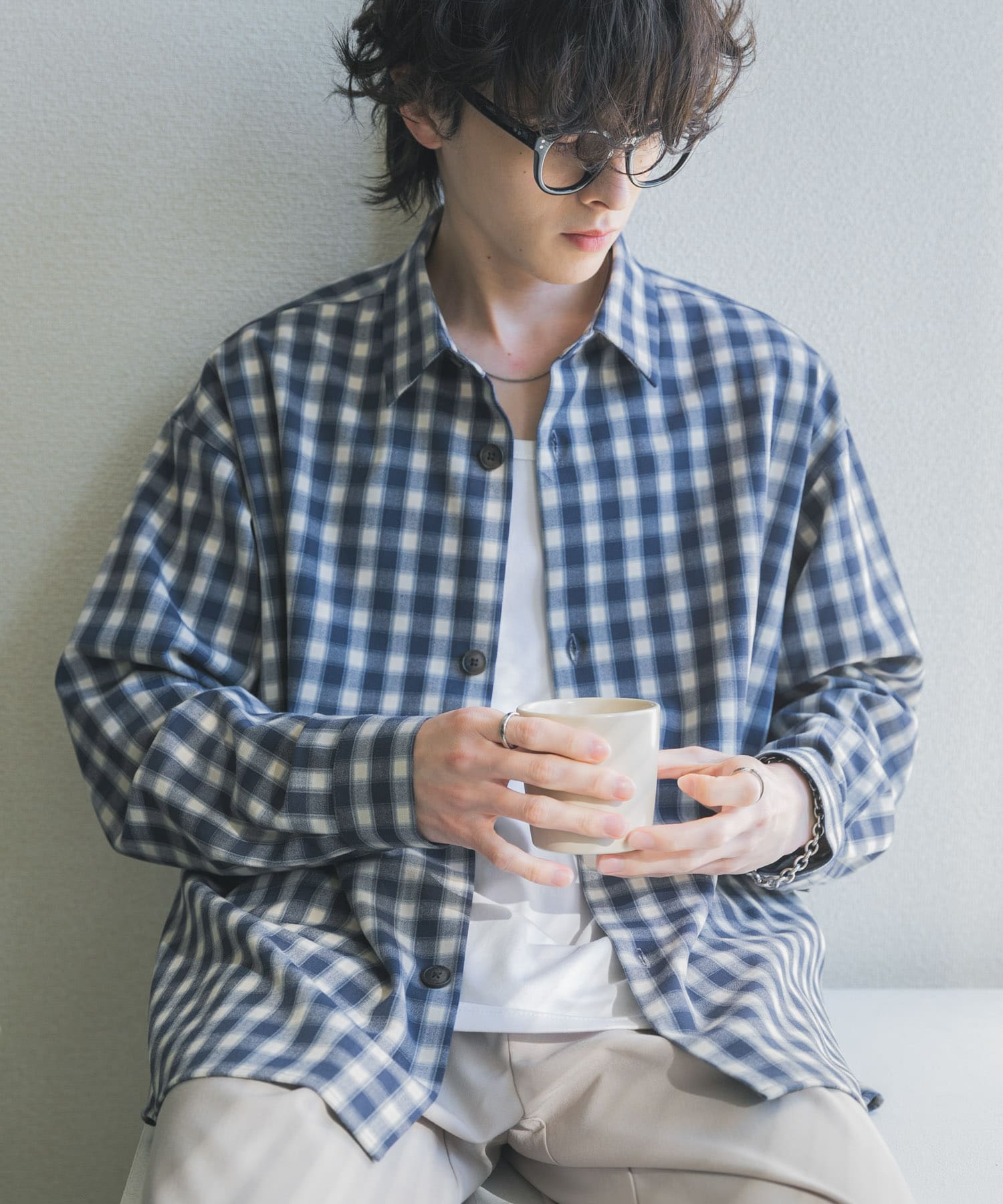 身長：173cm サイズ：L