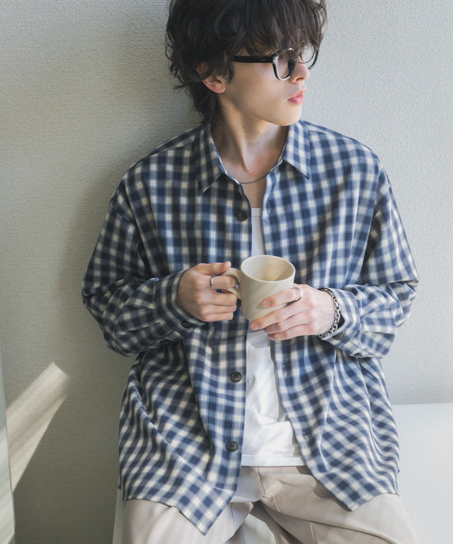 身長：173cm サイズ：L