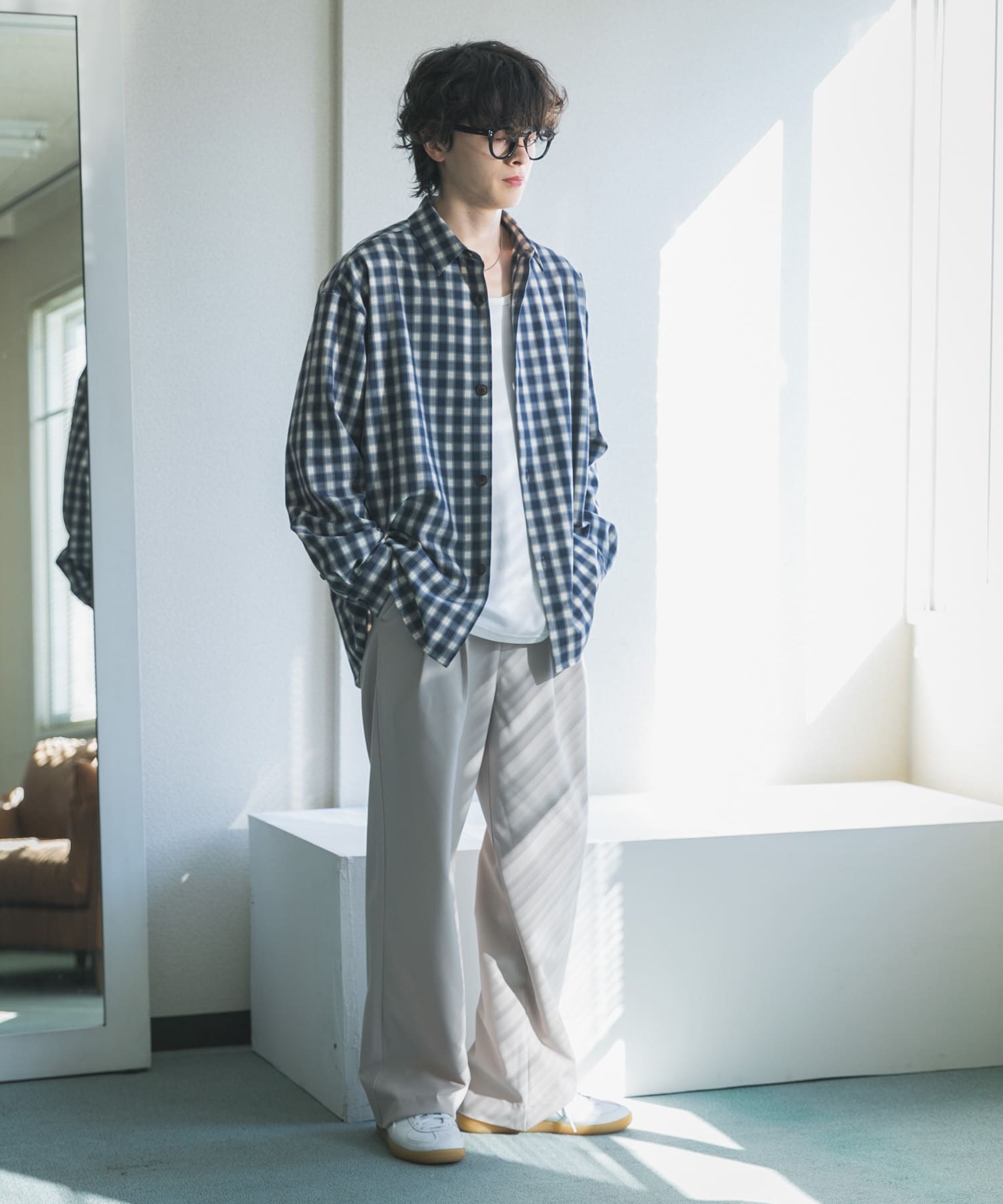 身長：173cm サイズ：L