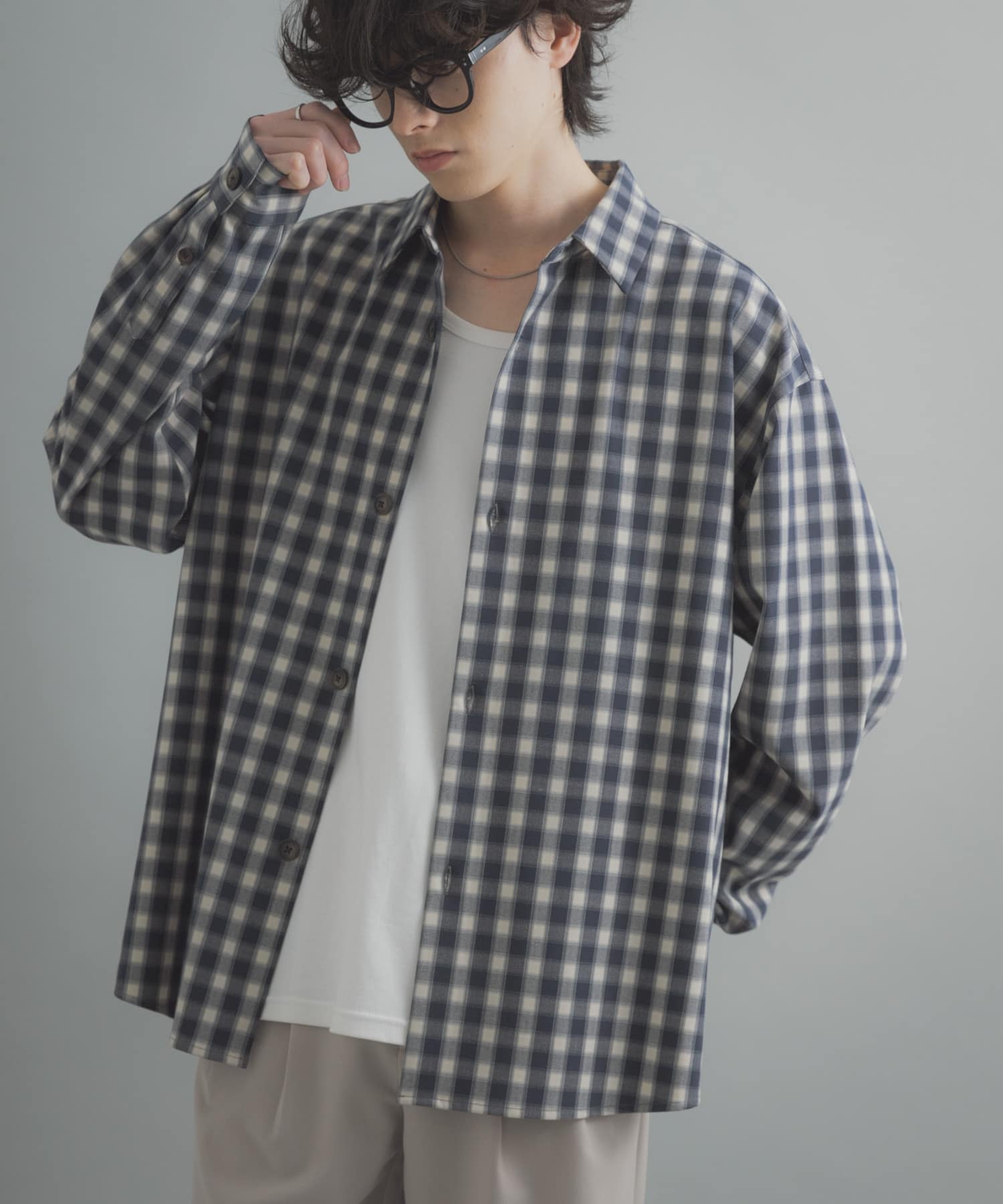 身長：173cm サイズ：L