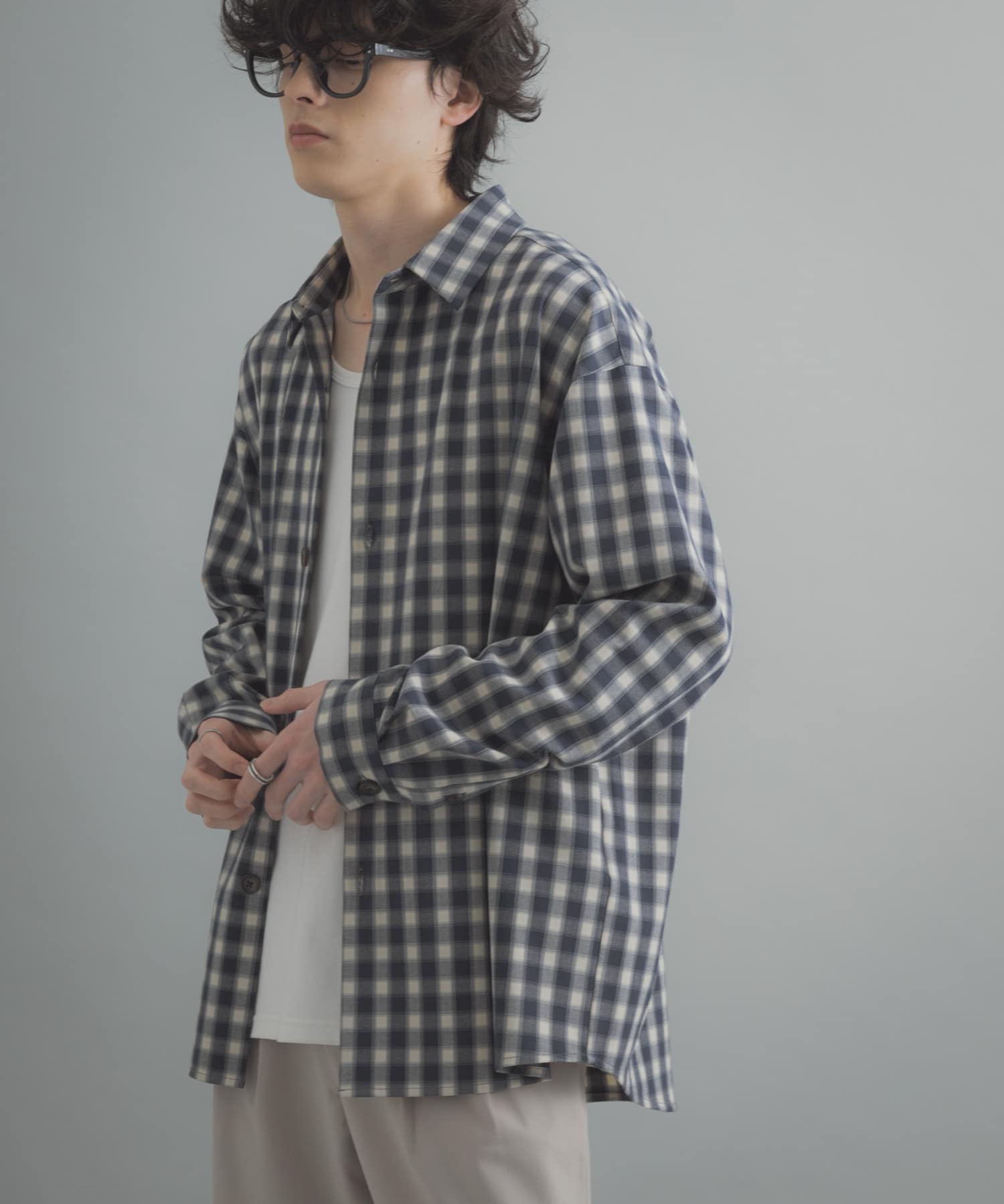 身長：173cm サイズ：L