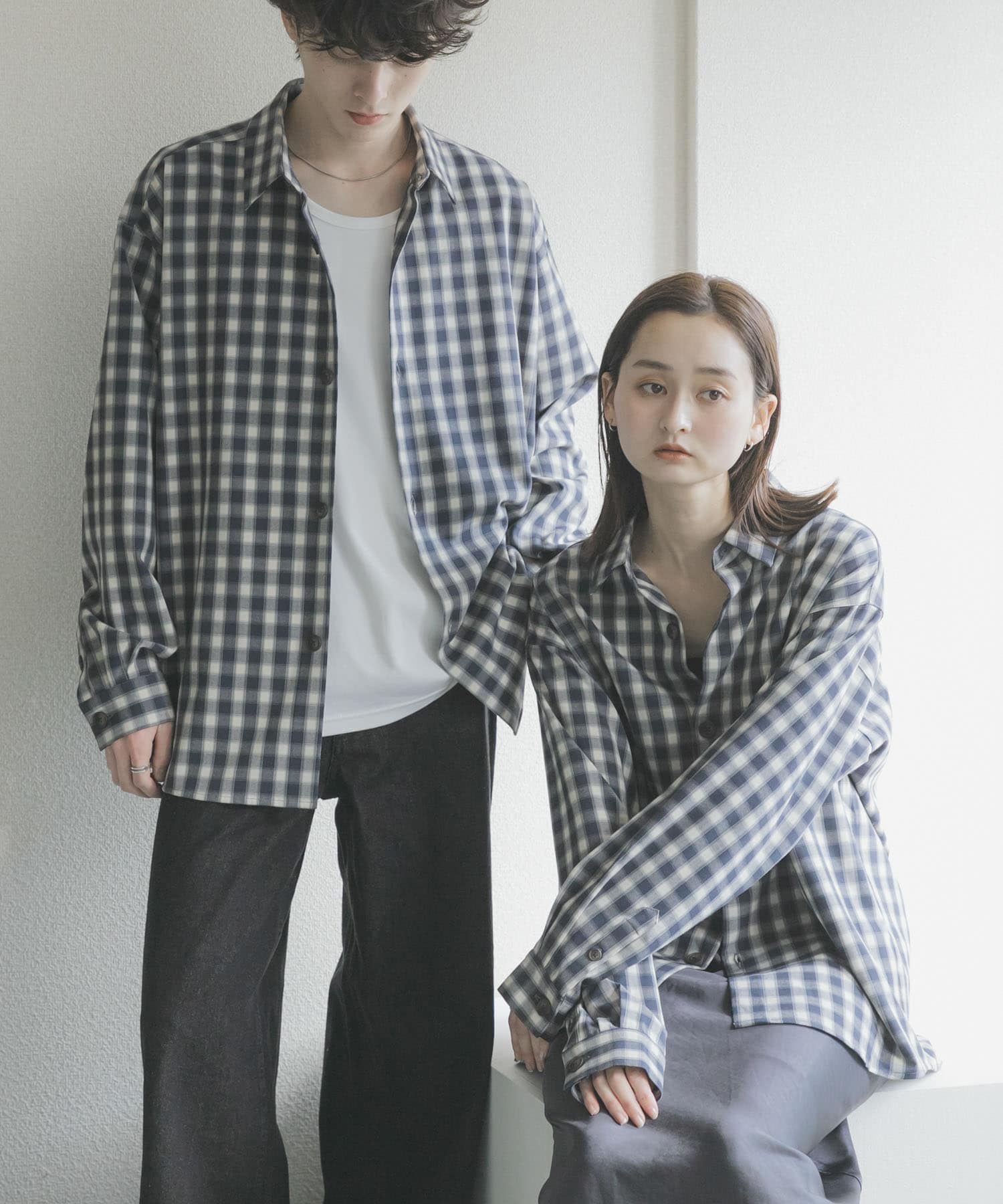 身長：173cm サイズ：L, 身長：169cm サイズ：M