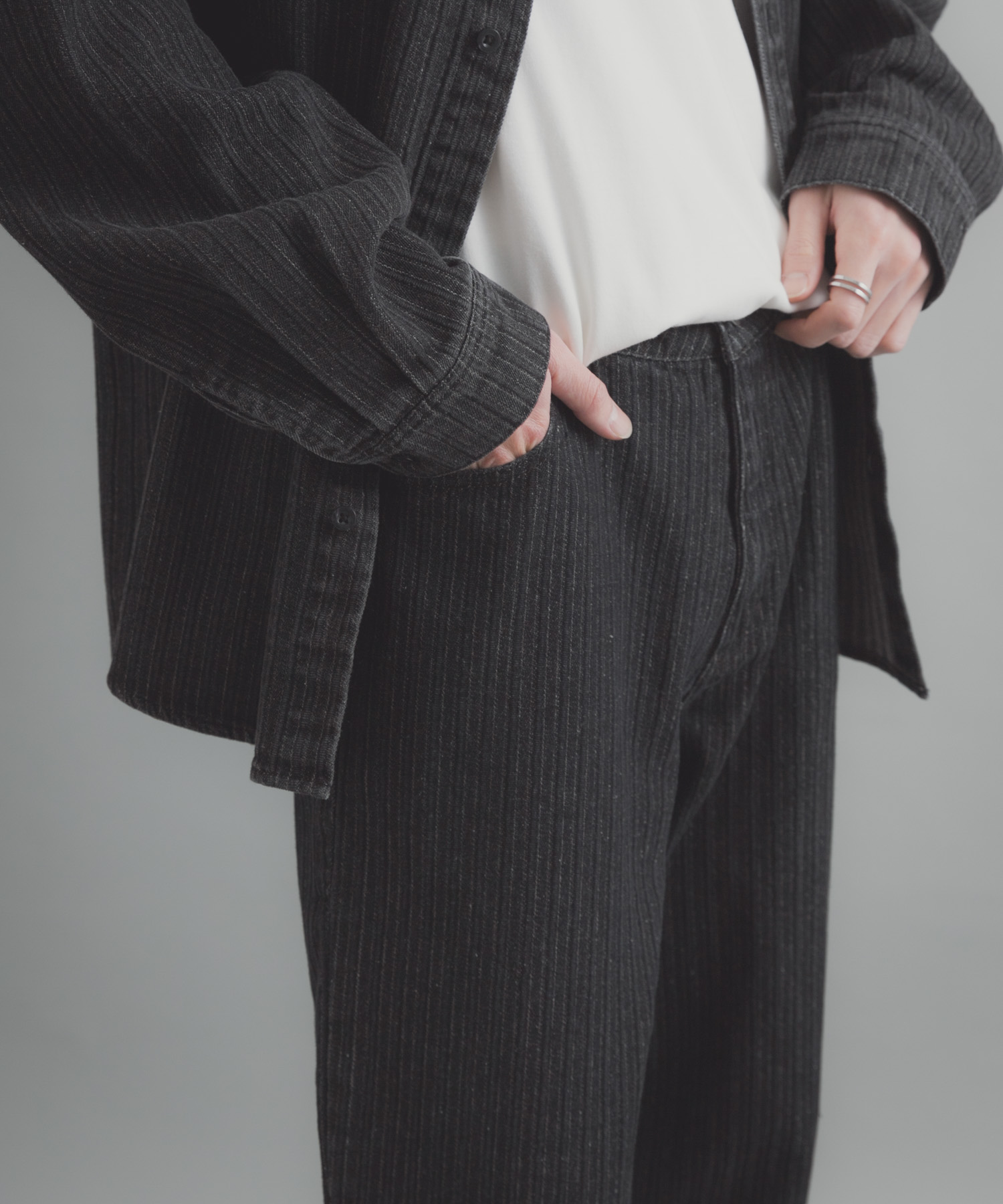 身長 : 173cm サイズ : L