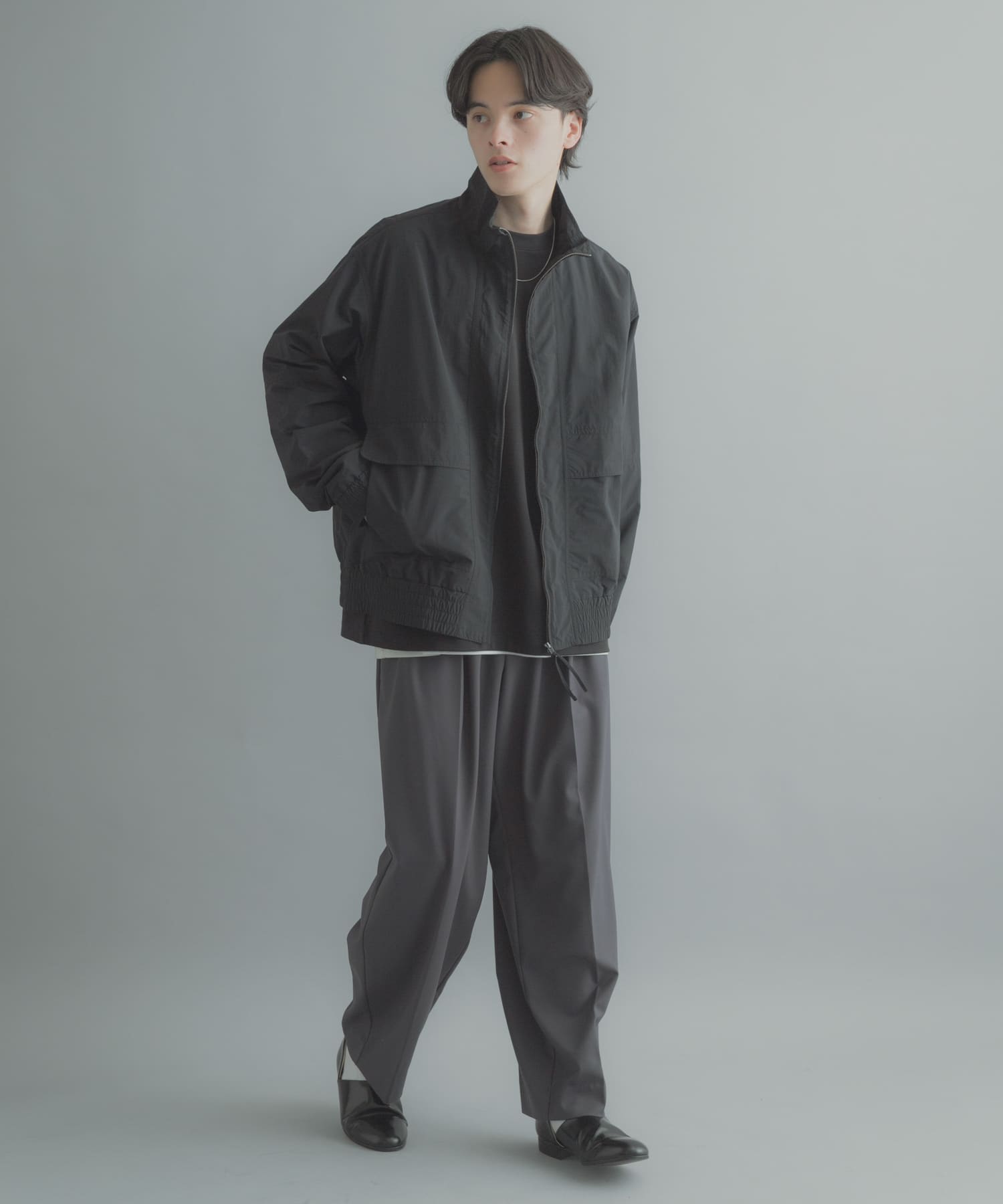 身長：173cm サイズ：L