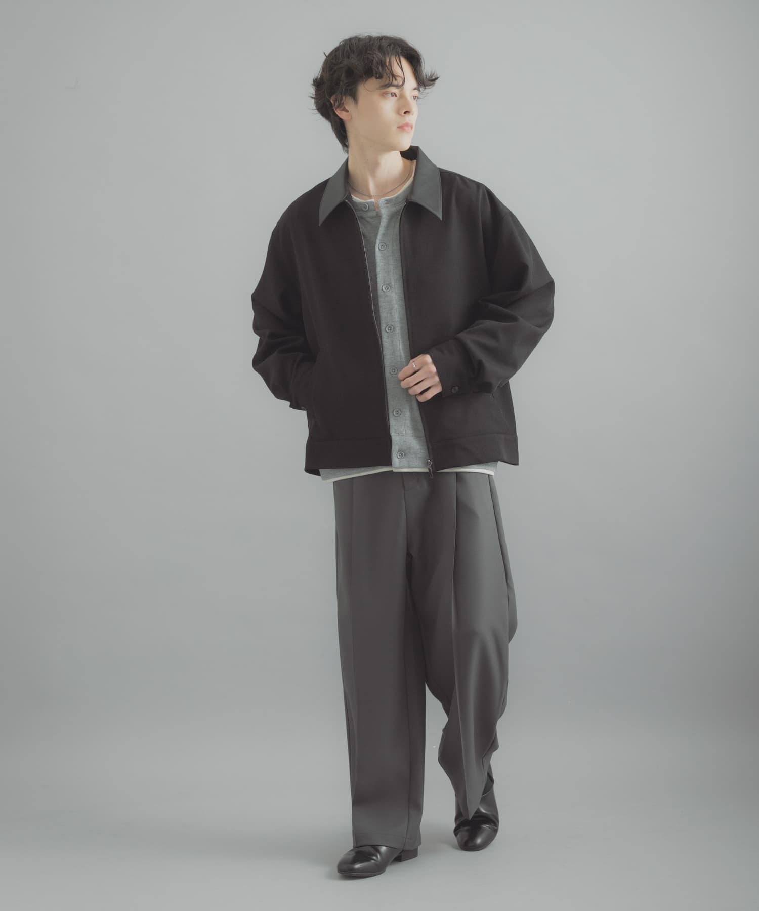 身長：173cm サイズ：L