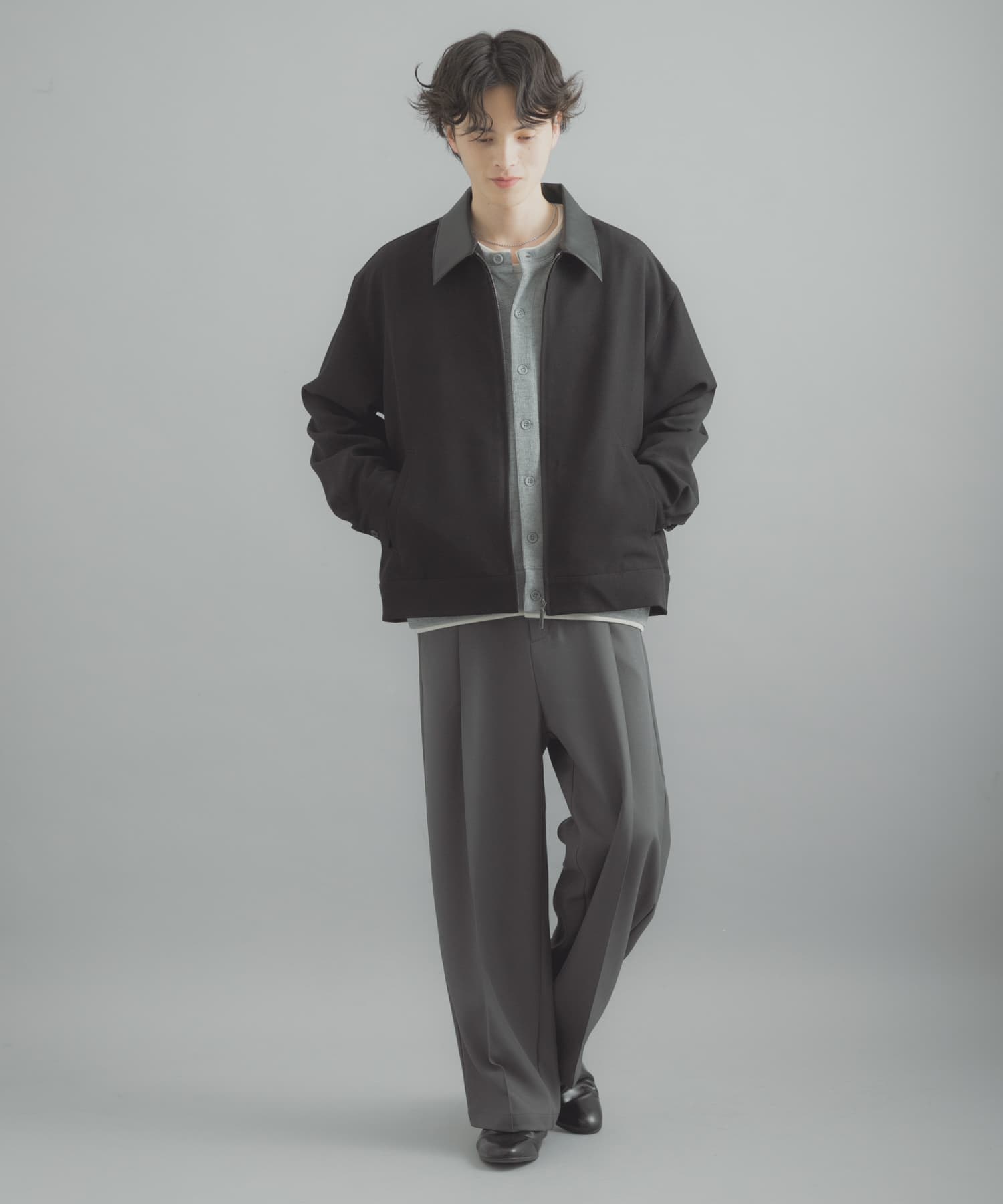 身長：173cm サイズ：L