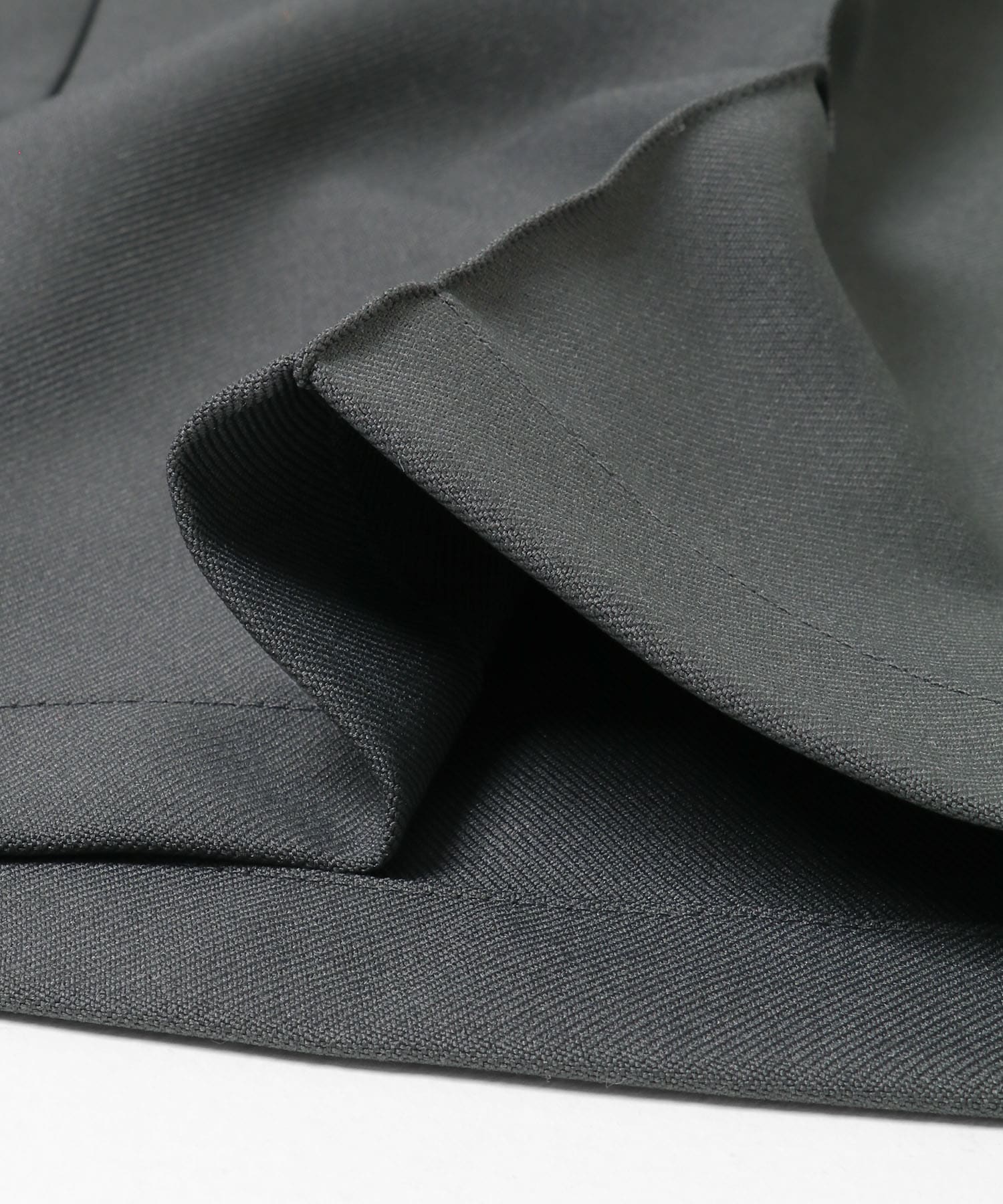 『撥水/防花粉』SKIN Proofタックワイドパンツ BLUE GRAY M