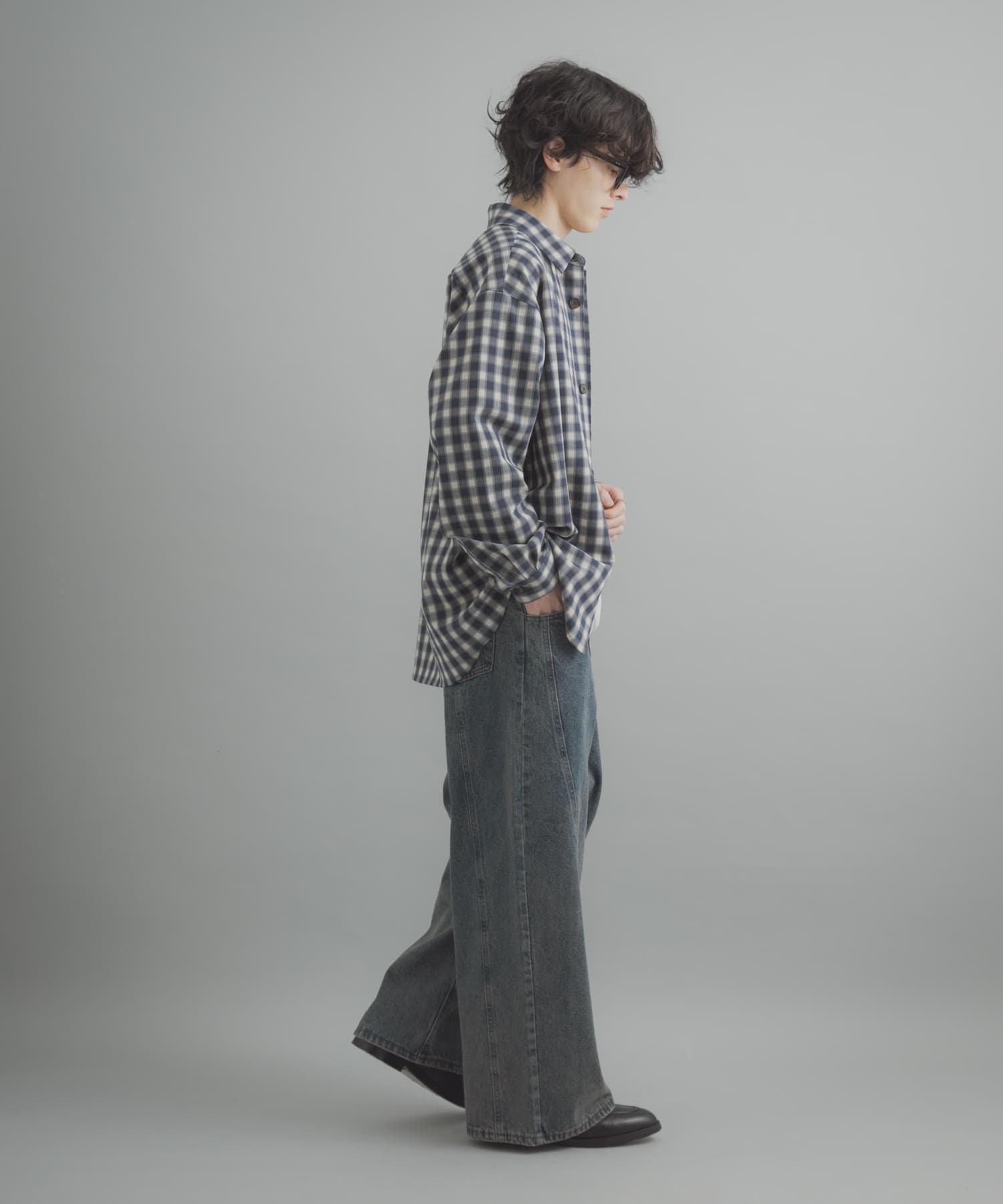 身長 : 173cm サイズ : L