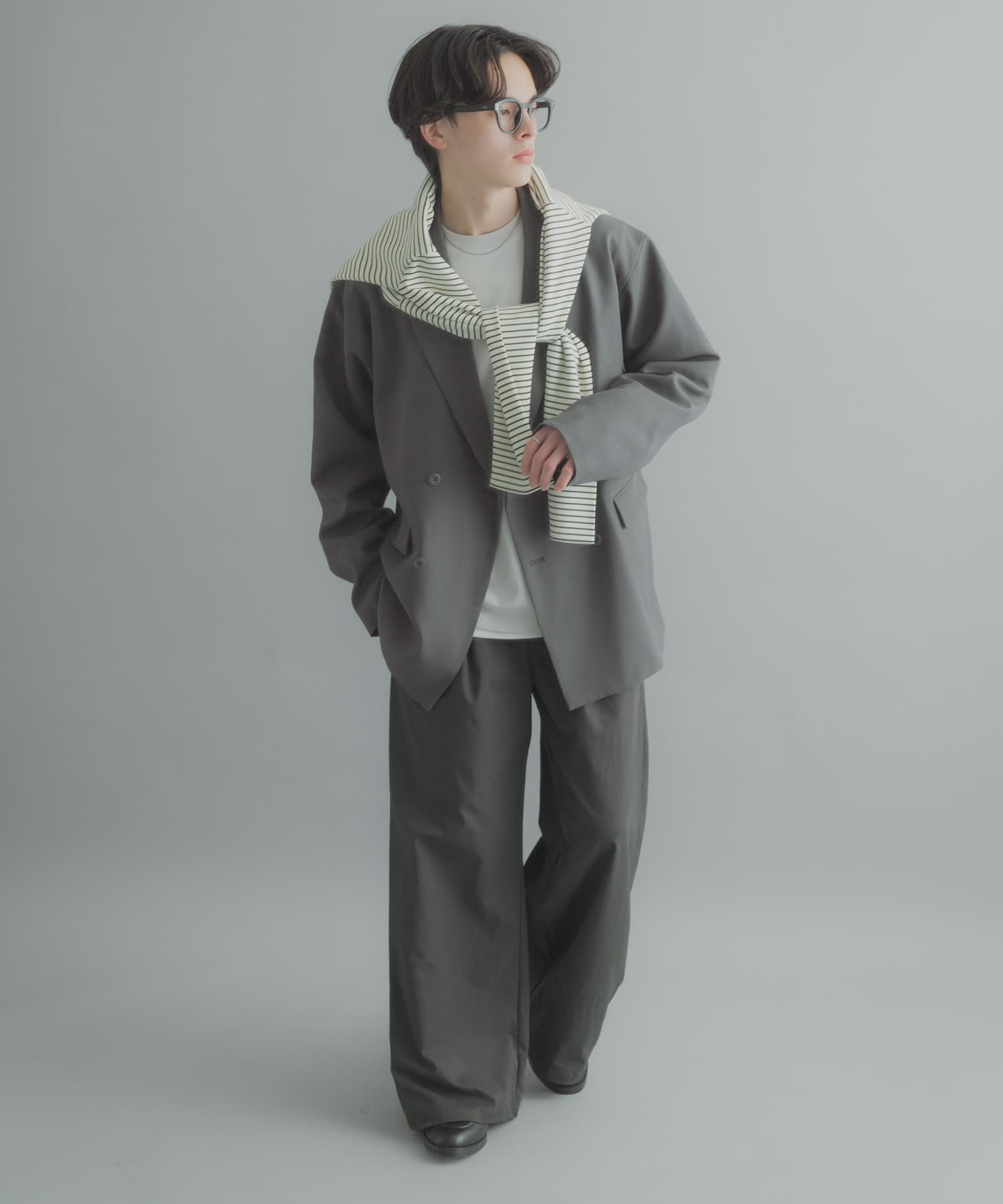 身長：173cm サイズ：L