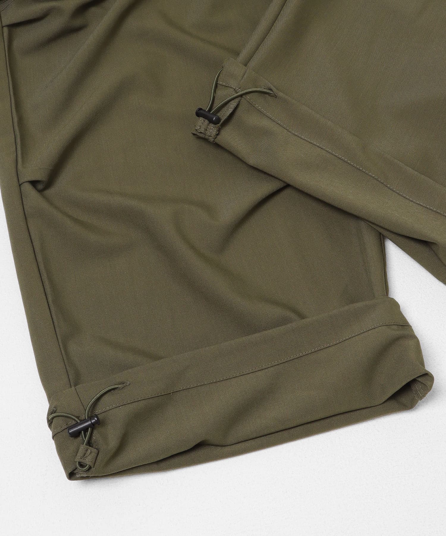 『ユニセックス』ワイドカーゴパンツ OLIVE XS