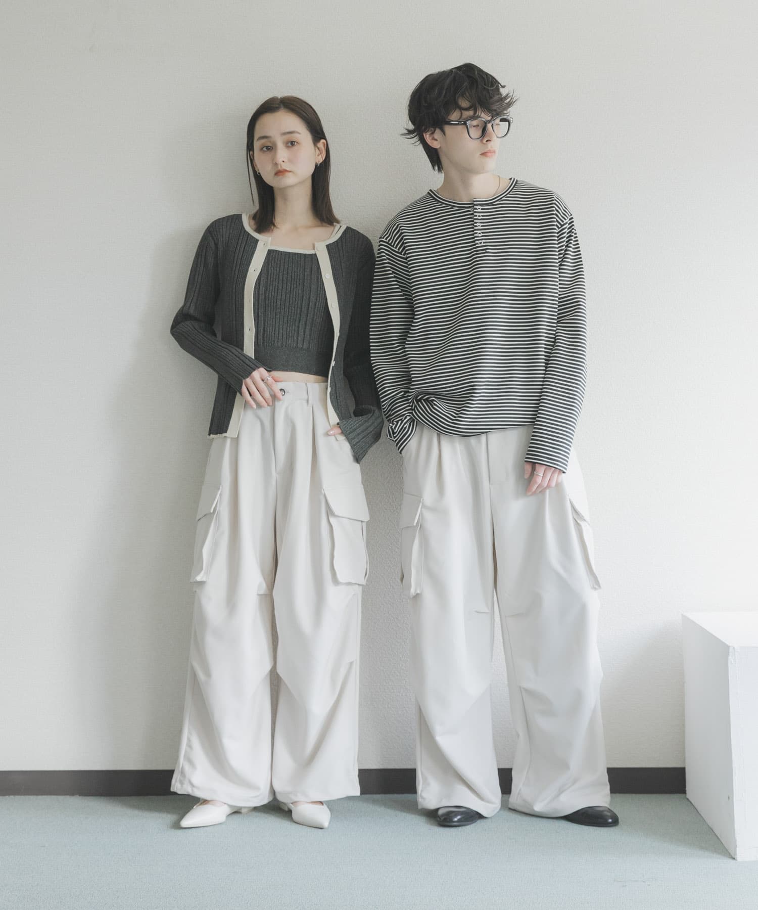 身長：173cm サイズ：L, 身長：169cm サイズ：M