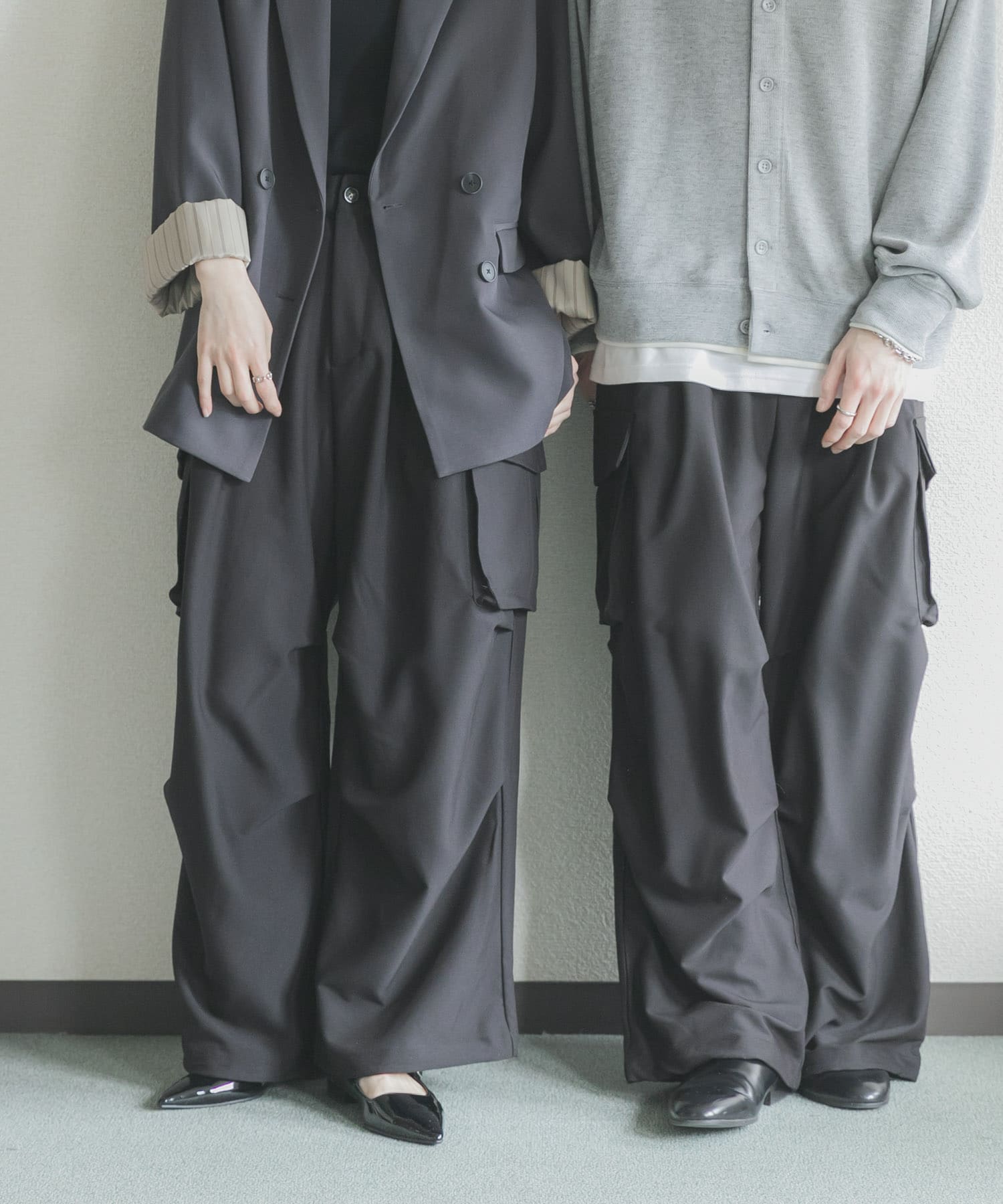 身長：173cm サイズ：L, 身長：169cm サイズ：M