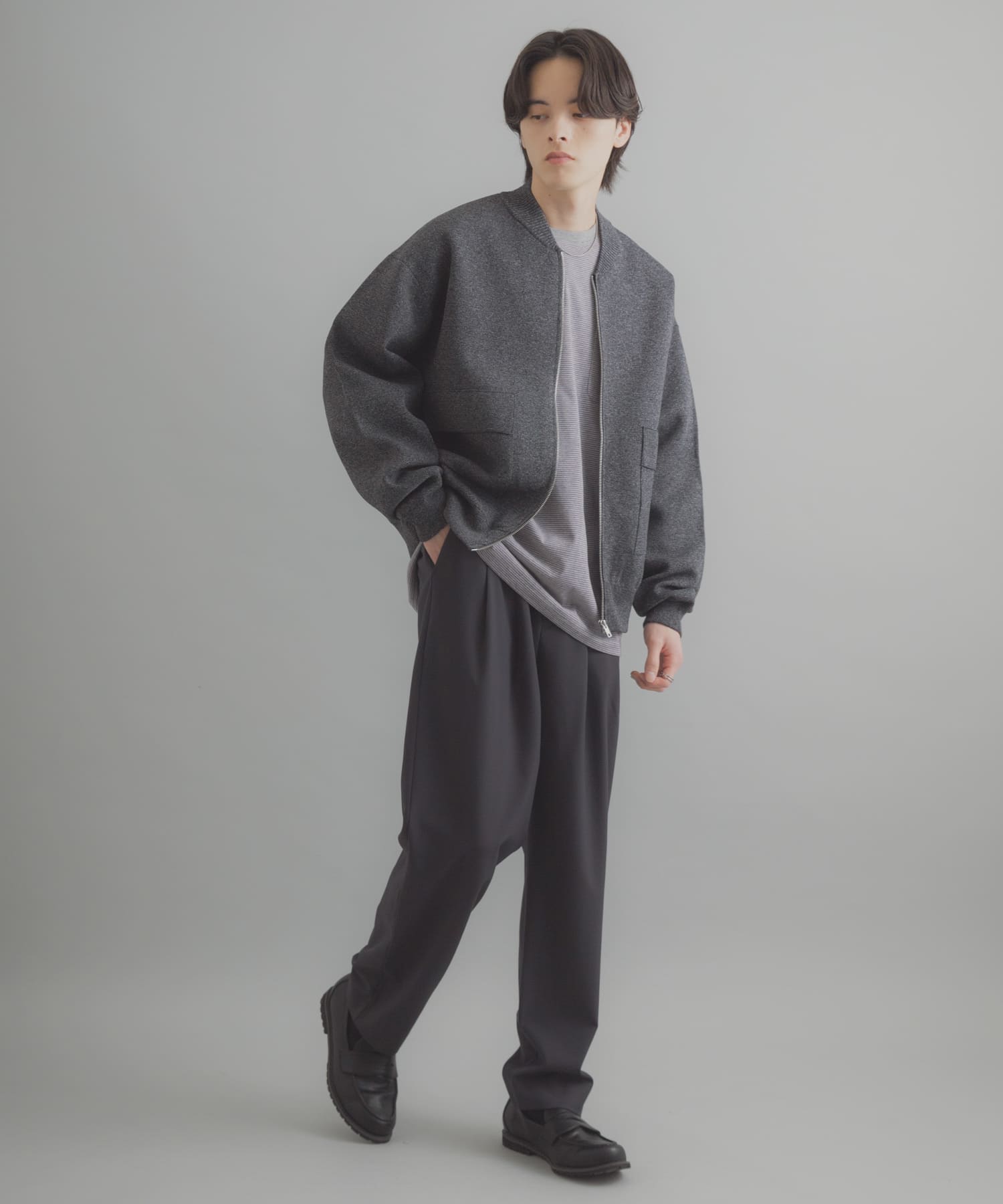 身長：173cm サイズ：L