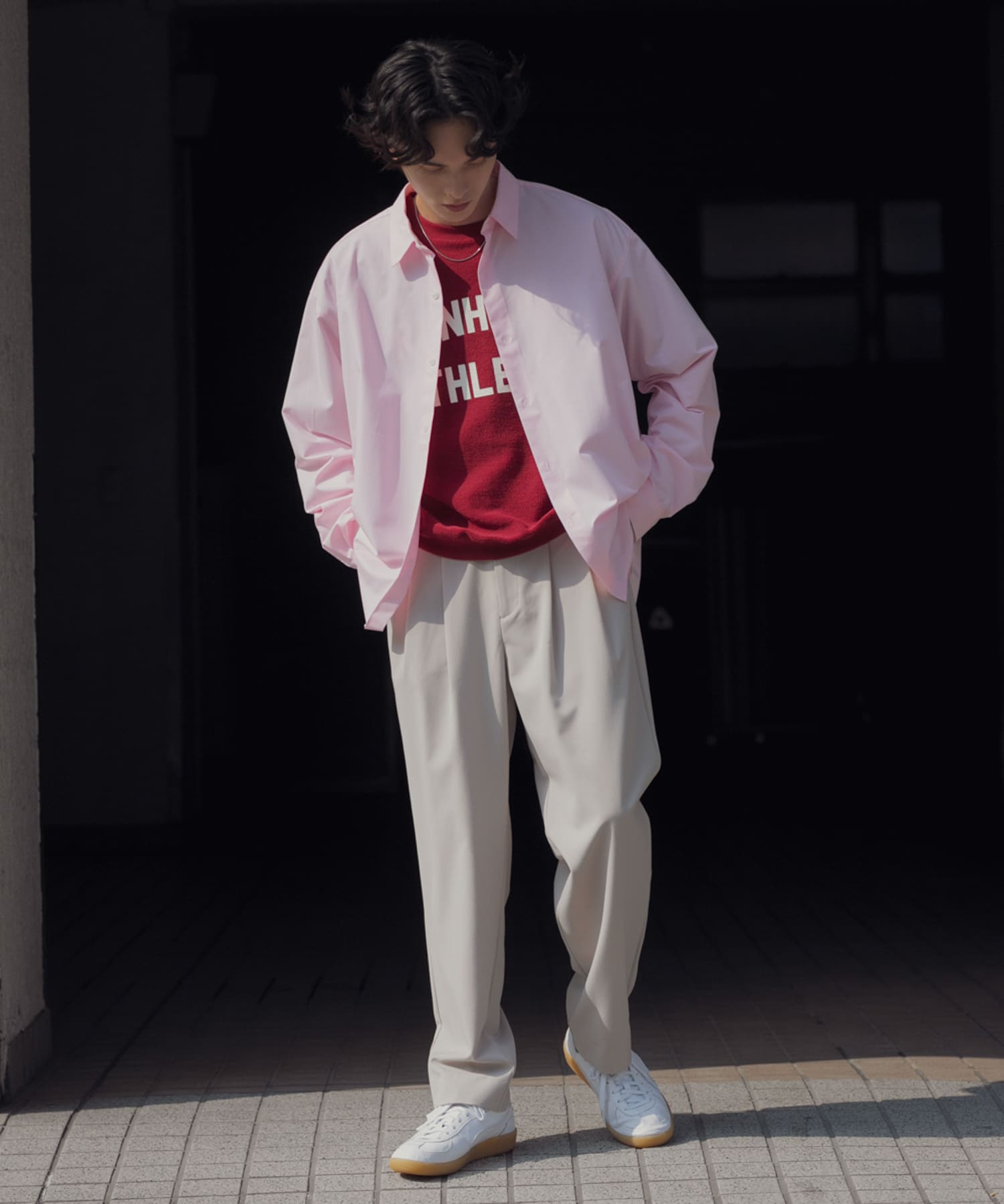 身長：173cm サイズ：L